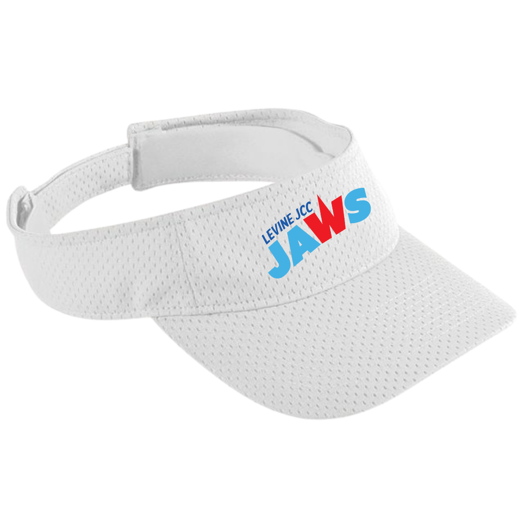 Athletic Mesh Visor (Customized) - Levine JCC - Jaws