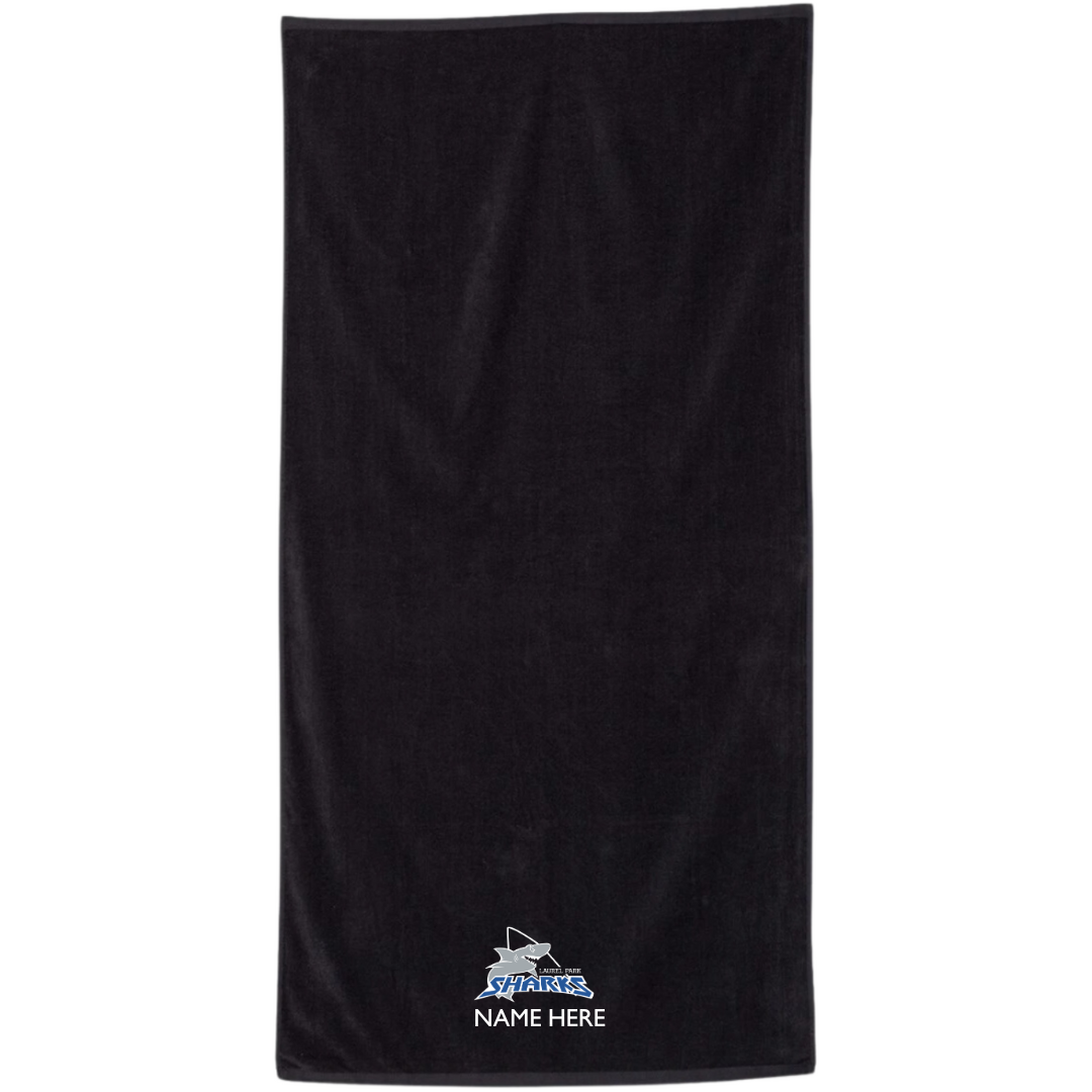 34" x 70" Velour Towel (Customized) - Laurel Park