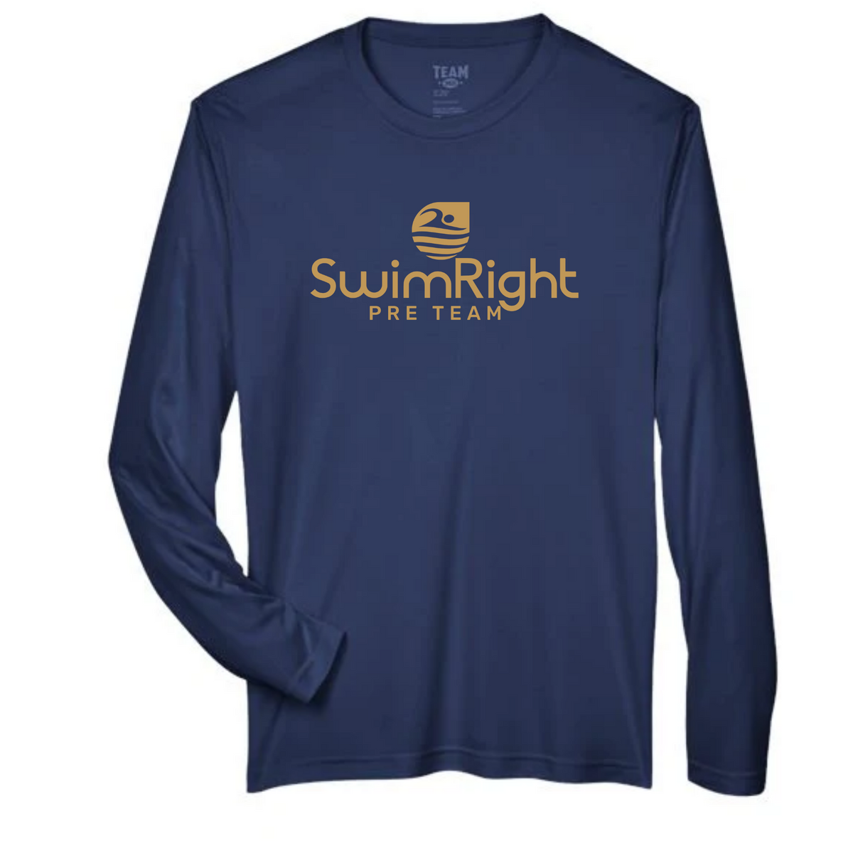 Performance Long-Sleeve Tee (Customized) - SwimRight LA Pre Team