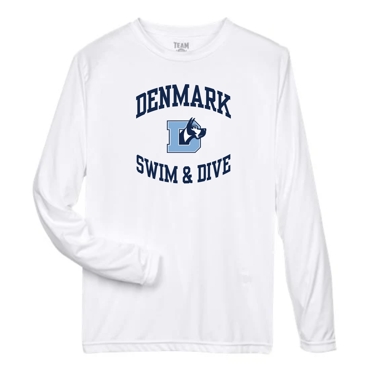 Performance Long-Sleeve Tee (Heat Pressed) - Denmark