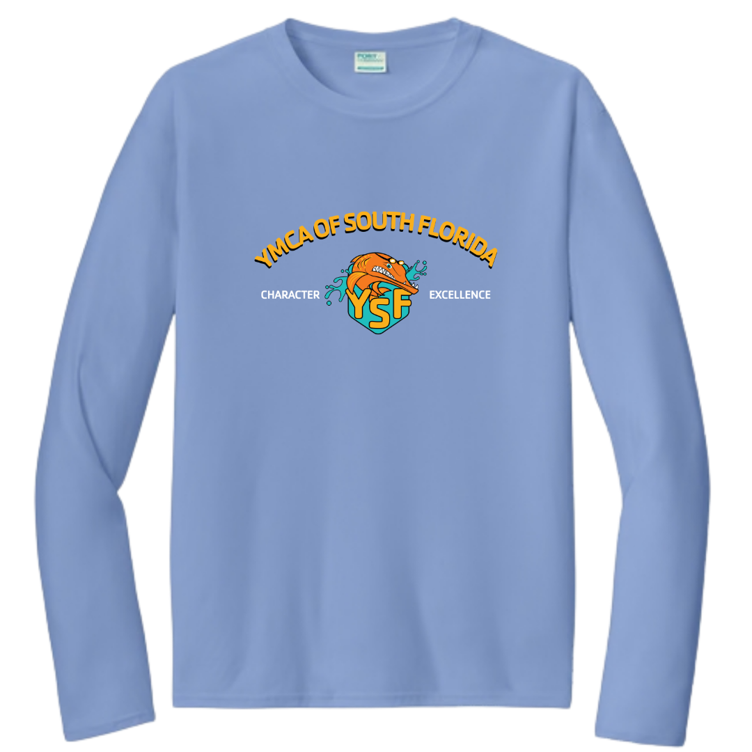 Performance Long-Sleeve Tee (Customized) - YMCA of South Florida