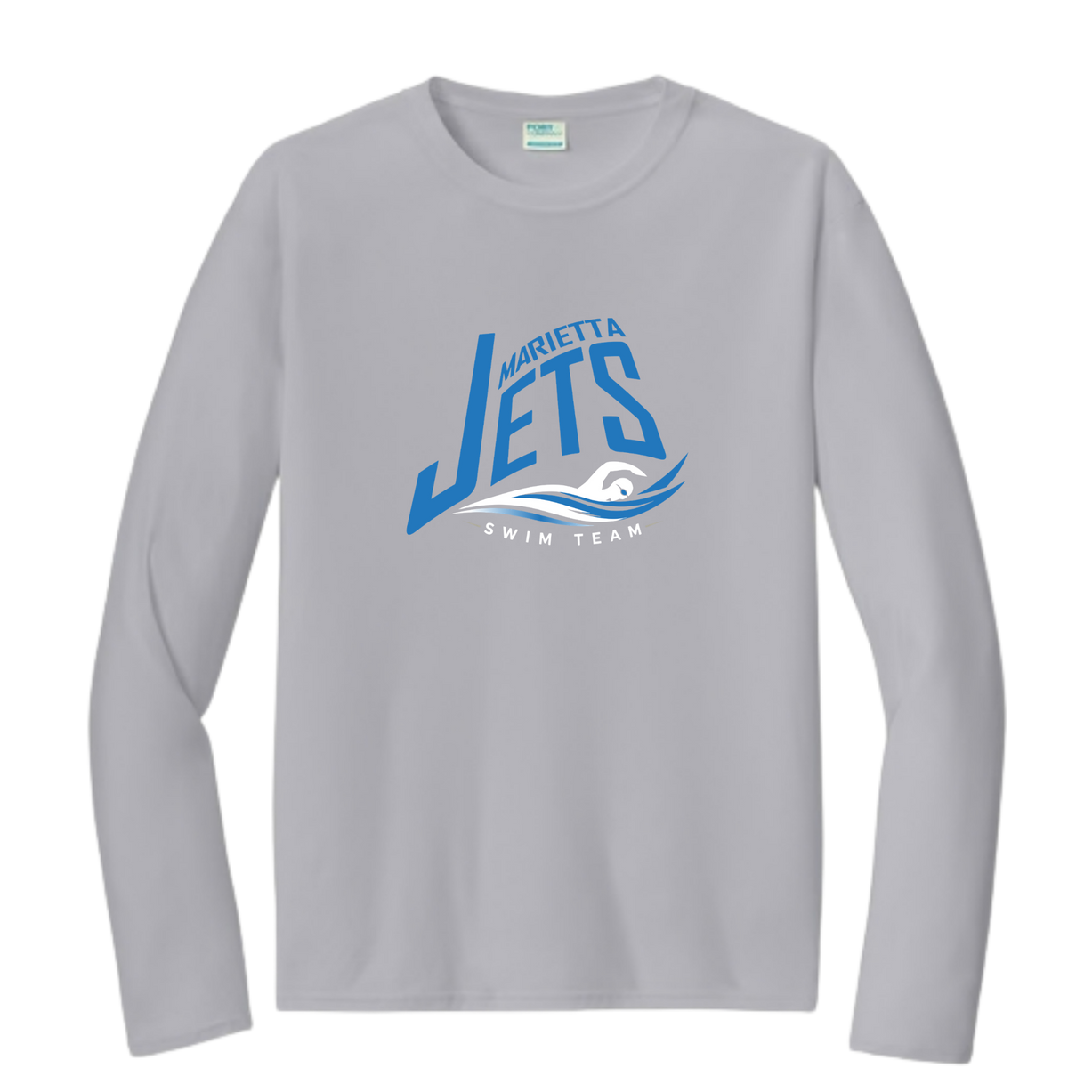 Performance Long-Sleeve Tee (Customized) - Marietta Jets