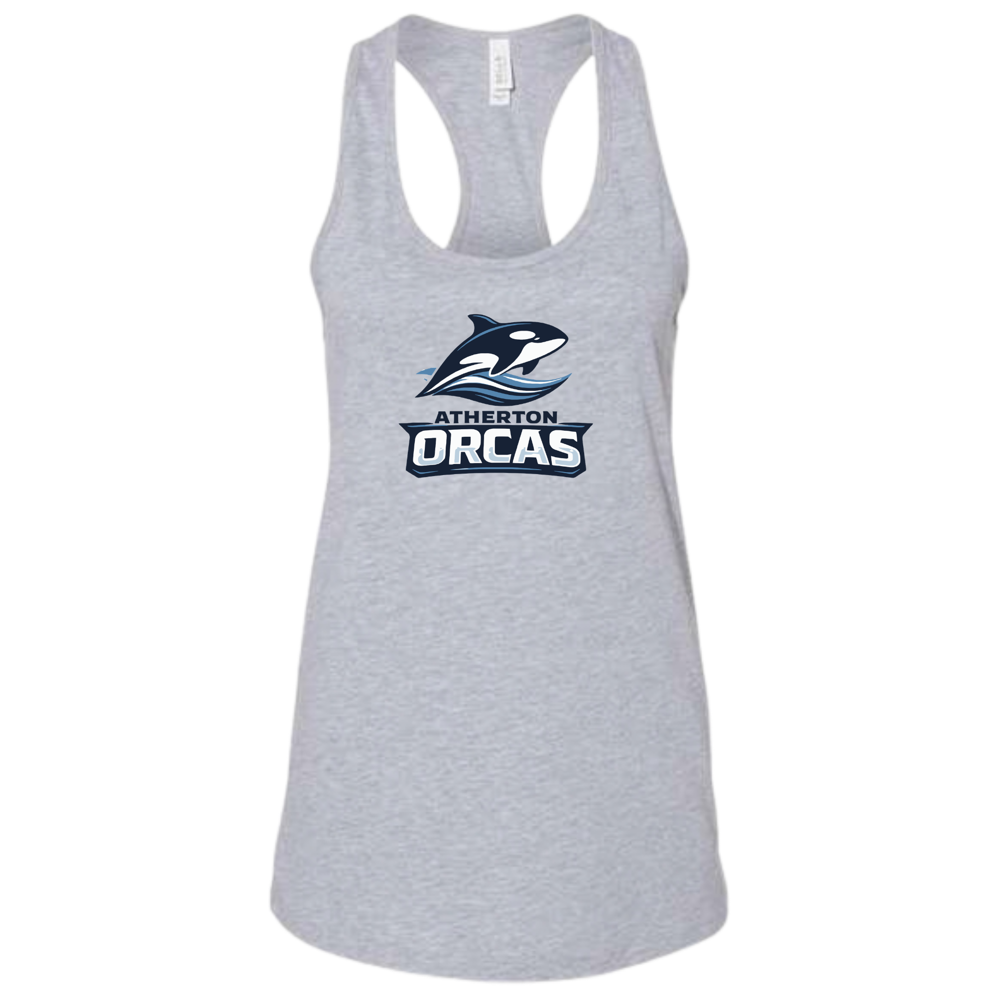 Ladies'  Racerback Tank (Customized) - Atherton Orcas