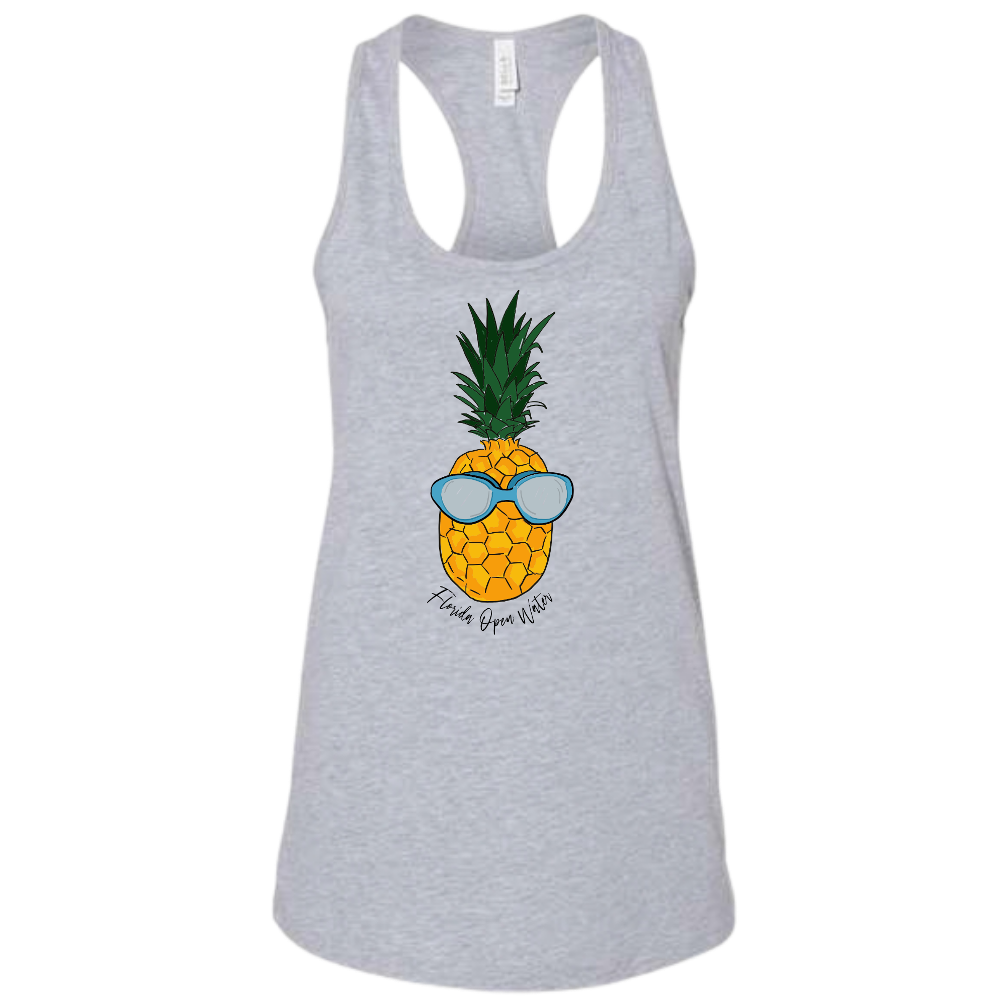 Ladies'  Racerback Tank (Customized) - Florida Open Water