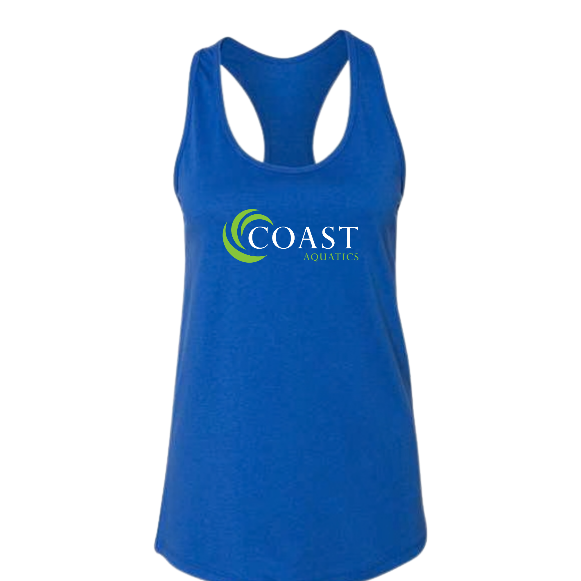 Ladies'  Racerback Tank (Customized) - Coast Aquatics
