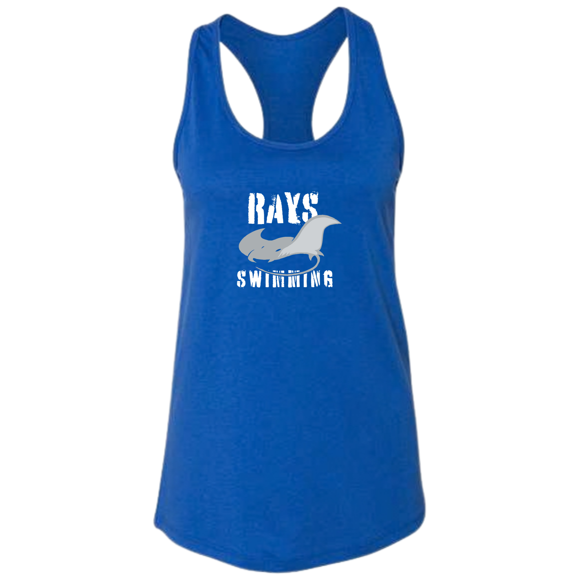 Ladies'  Racerback Tank (Customized) - Rivergreen Rays