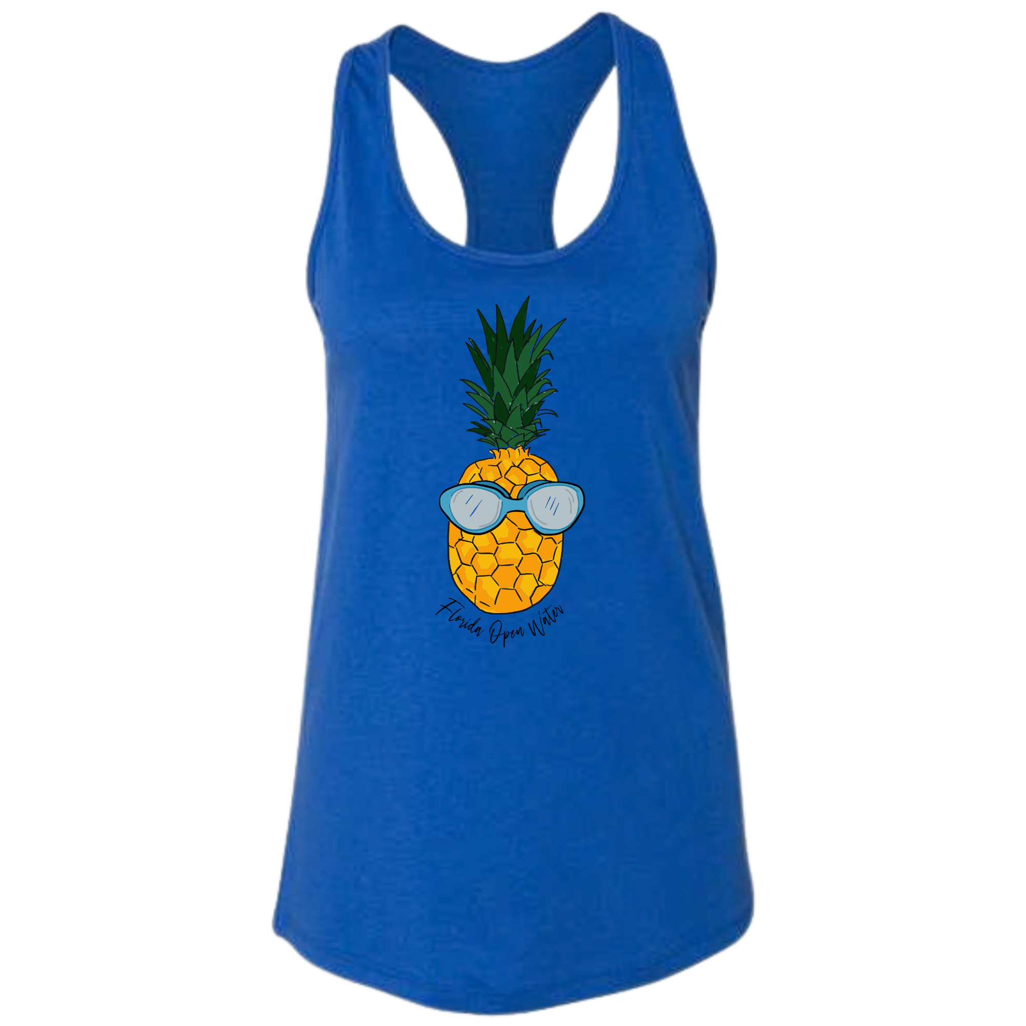 Ladies'  Racerback Tank (Customized) - Florida Open Water