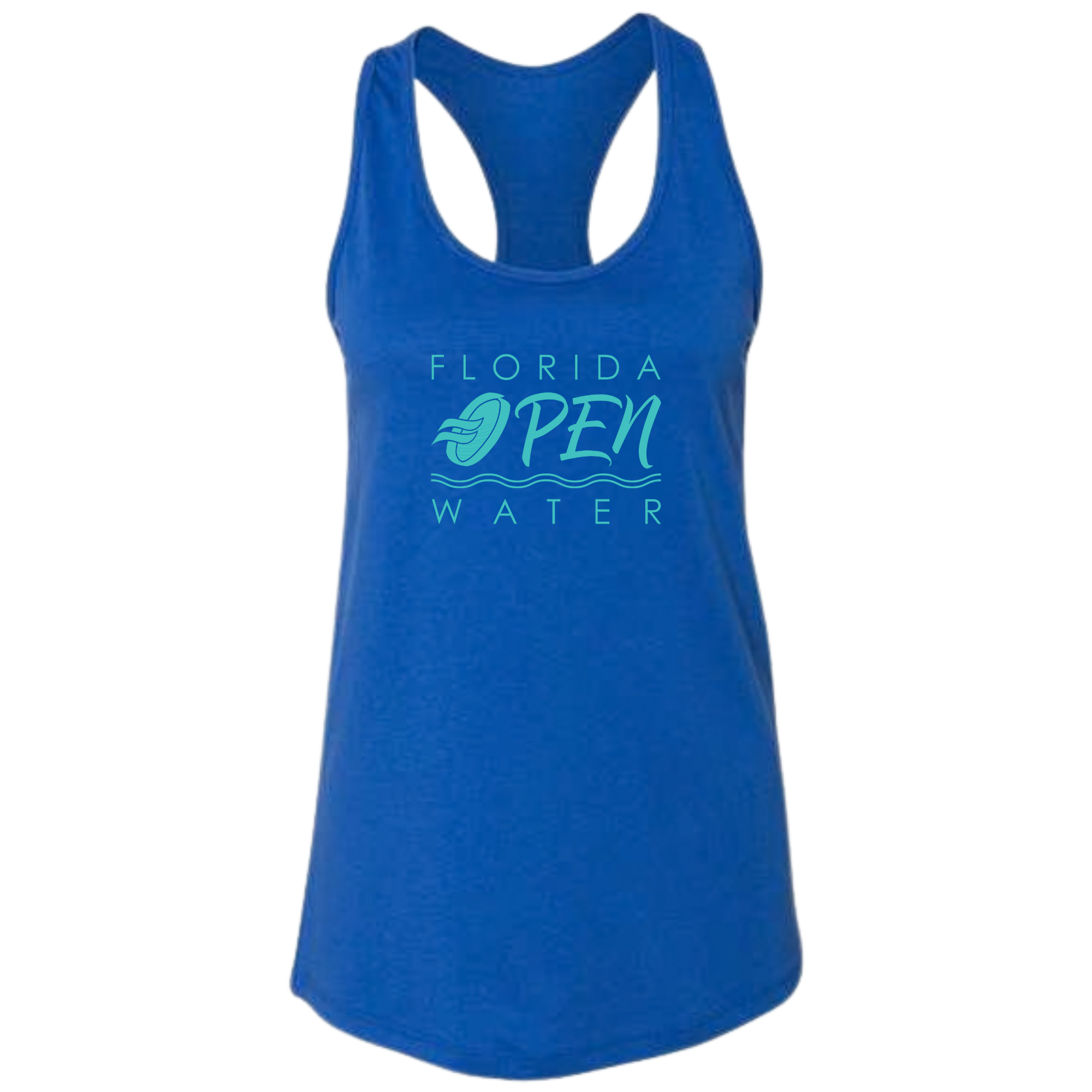 Ladies'  Racerback Tank (Customized) - Florida Open Water