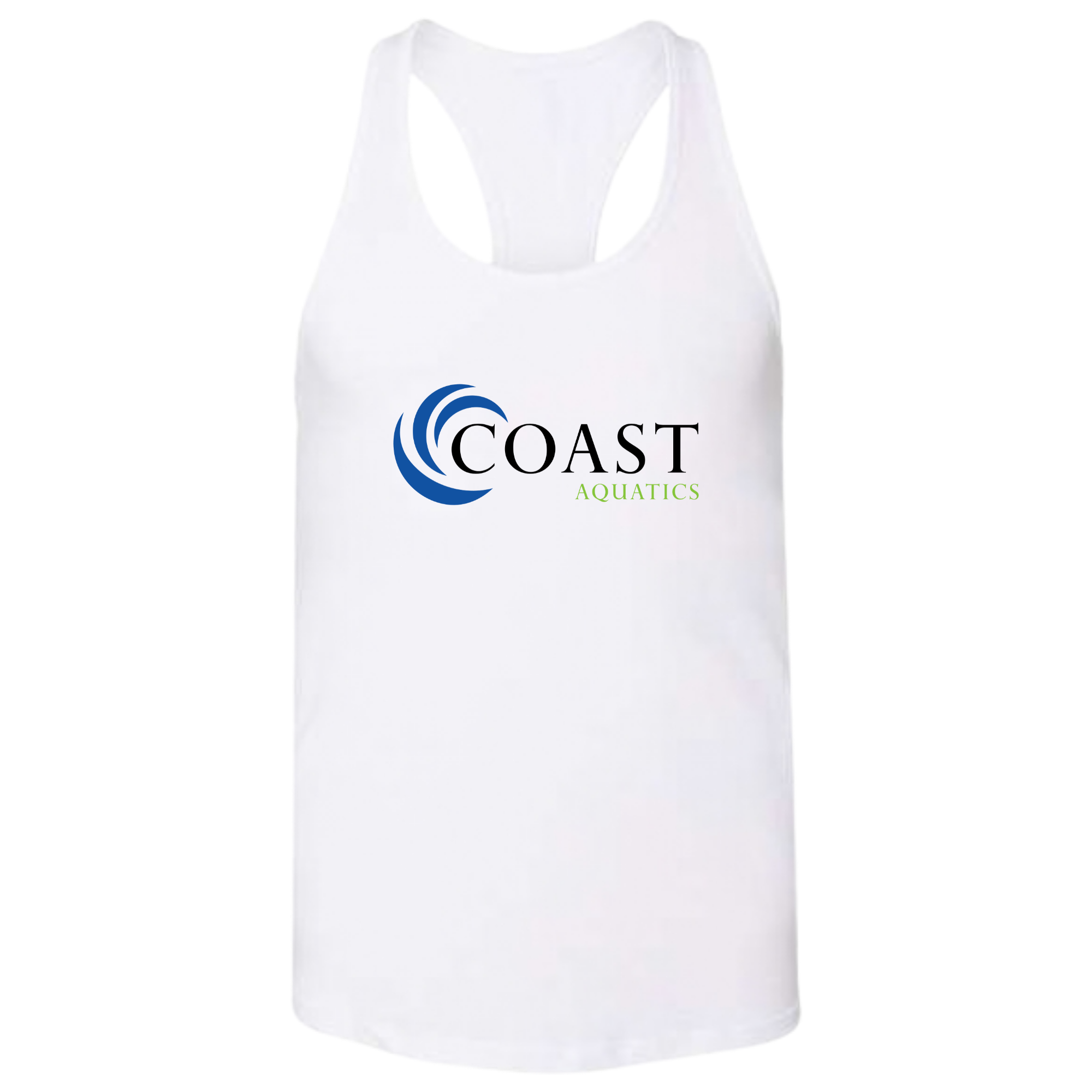 Ladies'  Racerback Tank (Customized) - Coast Aquatics