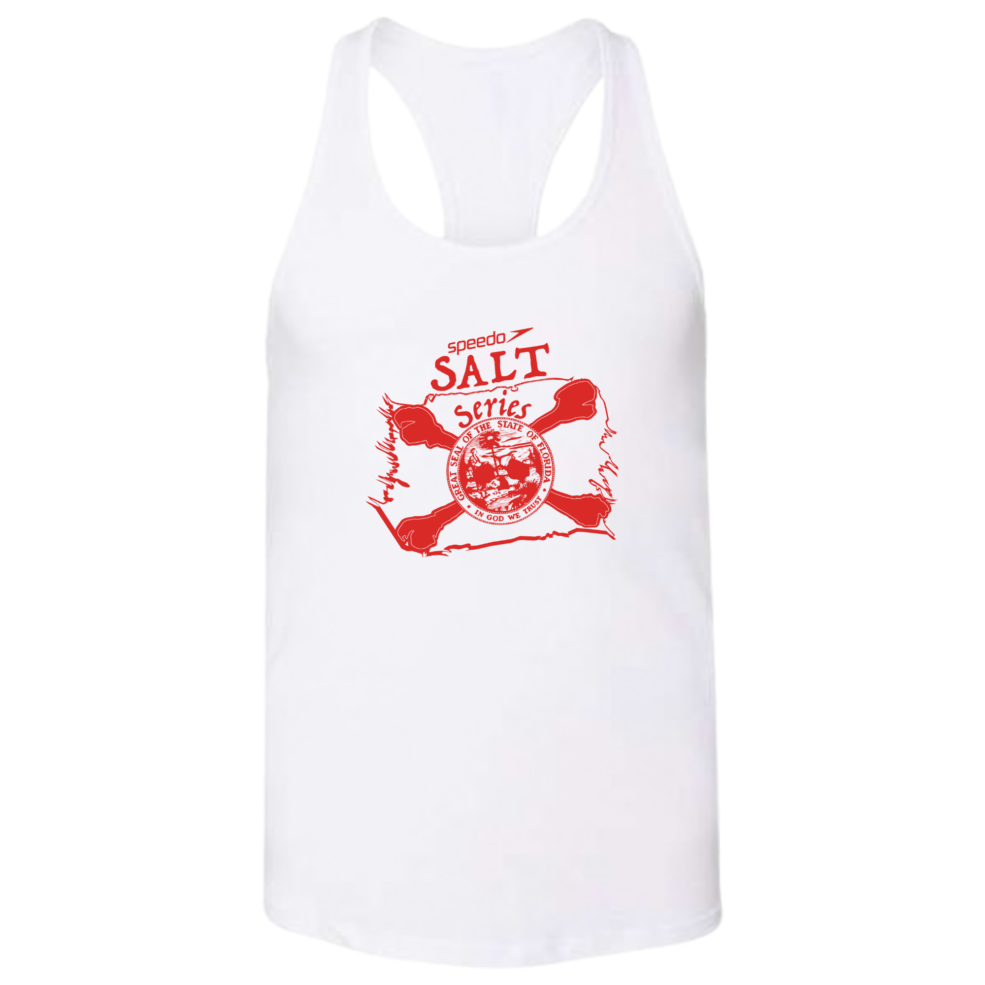 Ladies'  Racerback Tank (Customized) - Speedo SALT Series
