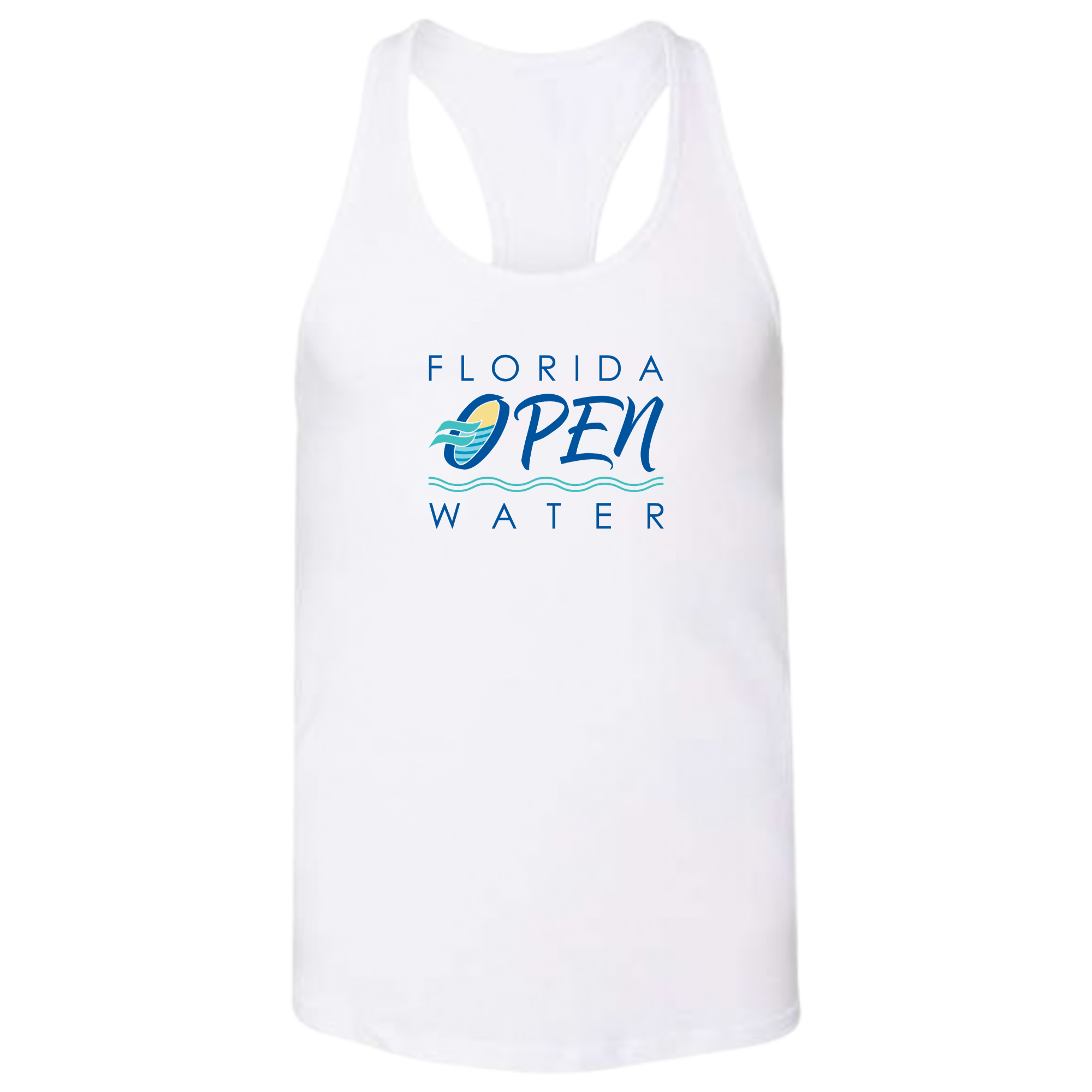 Ladies'  Racerback Tank (Customized) - Florida Open Water