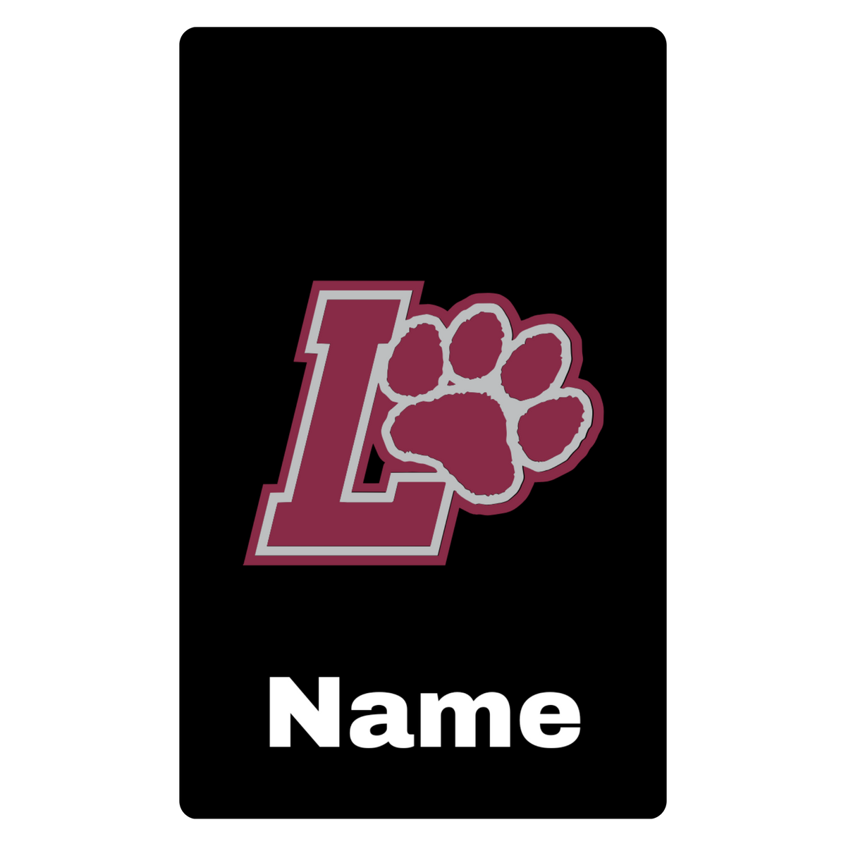 Aluminum Bag Tag (Customized) - Lakeside HS