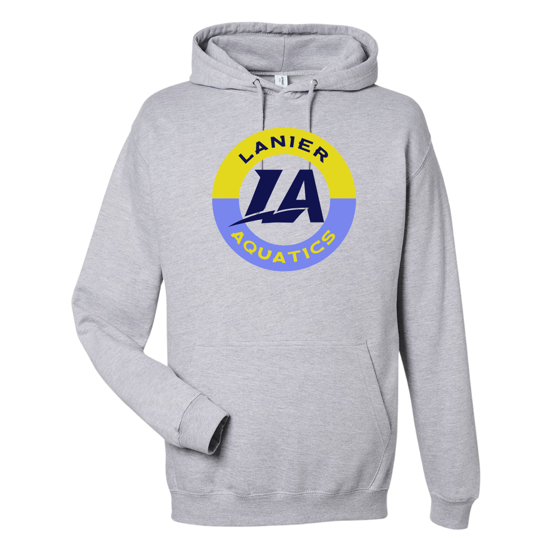 Medium Weight Unisex Hooded Sweatshirt (Customized) - Lanier Aquatics