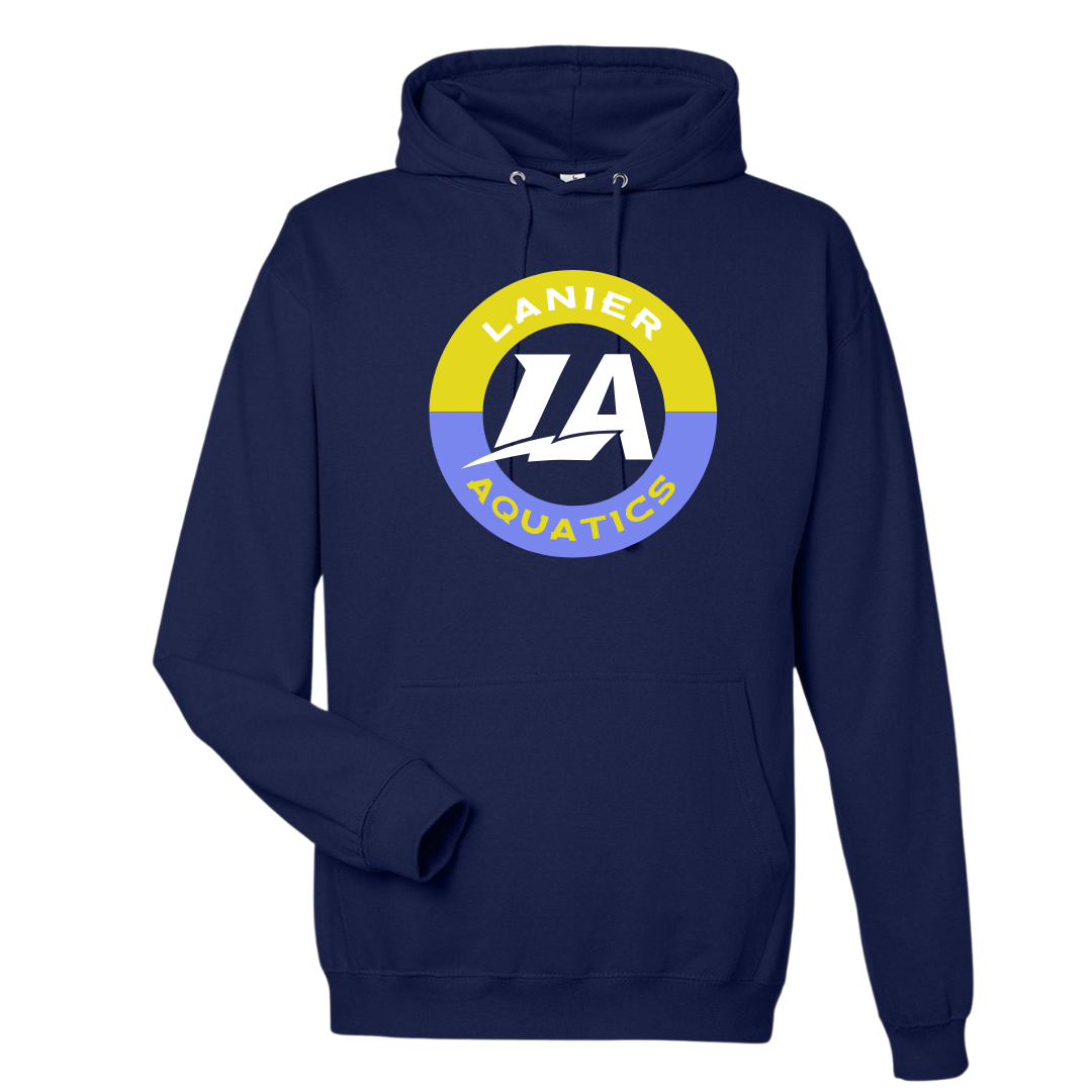 Medium Weight Unisex Hooded Sweatshirt (Customized) - Lanier Aquatics