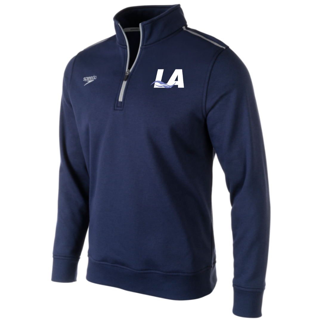 Speedo 1/4 Zip Fleece Sweatshirt (Customized) - Lanier Aquatics