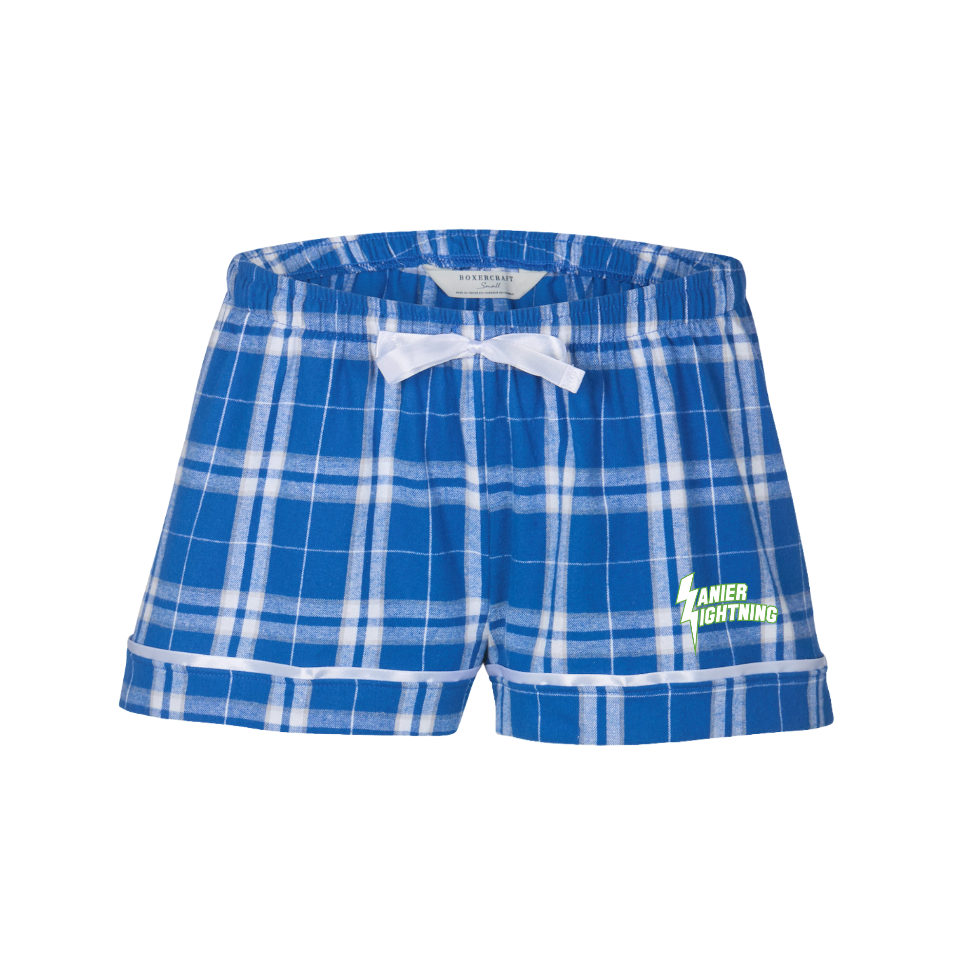 Boxercraft Women's Flannel Short (Heat Press) - Lanier Christian Academy
