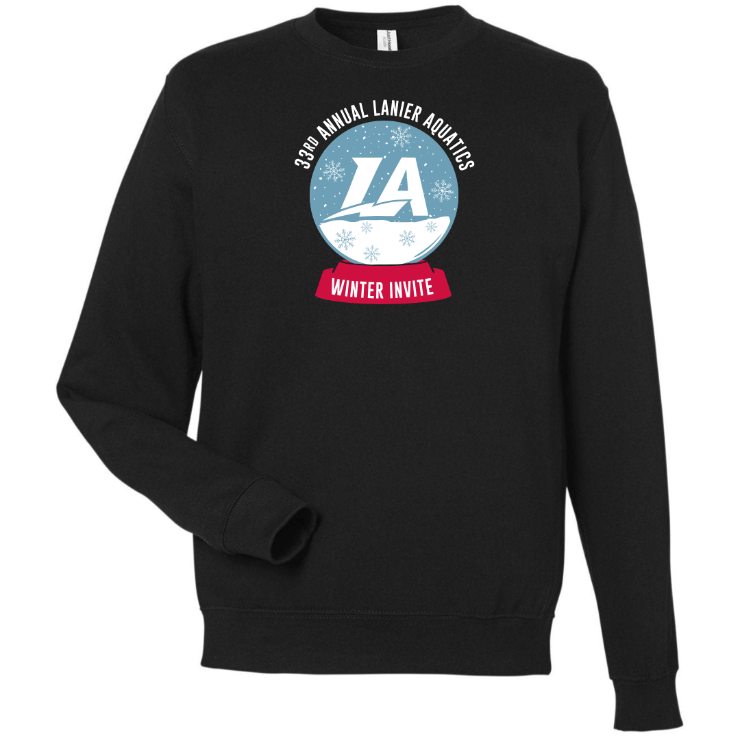 Fleece Crew Neck Sweatshirt (Customized) - Lanier Winter Invite