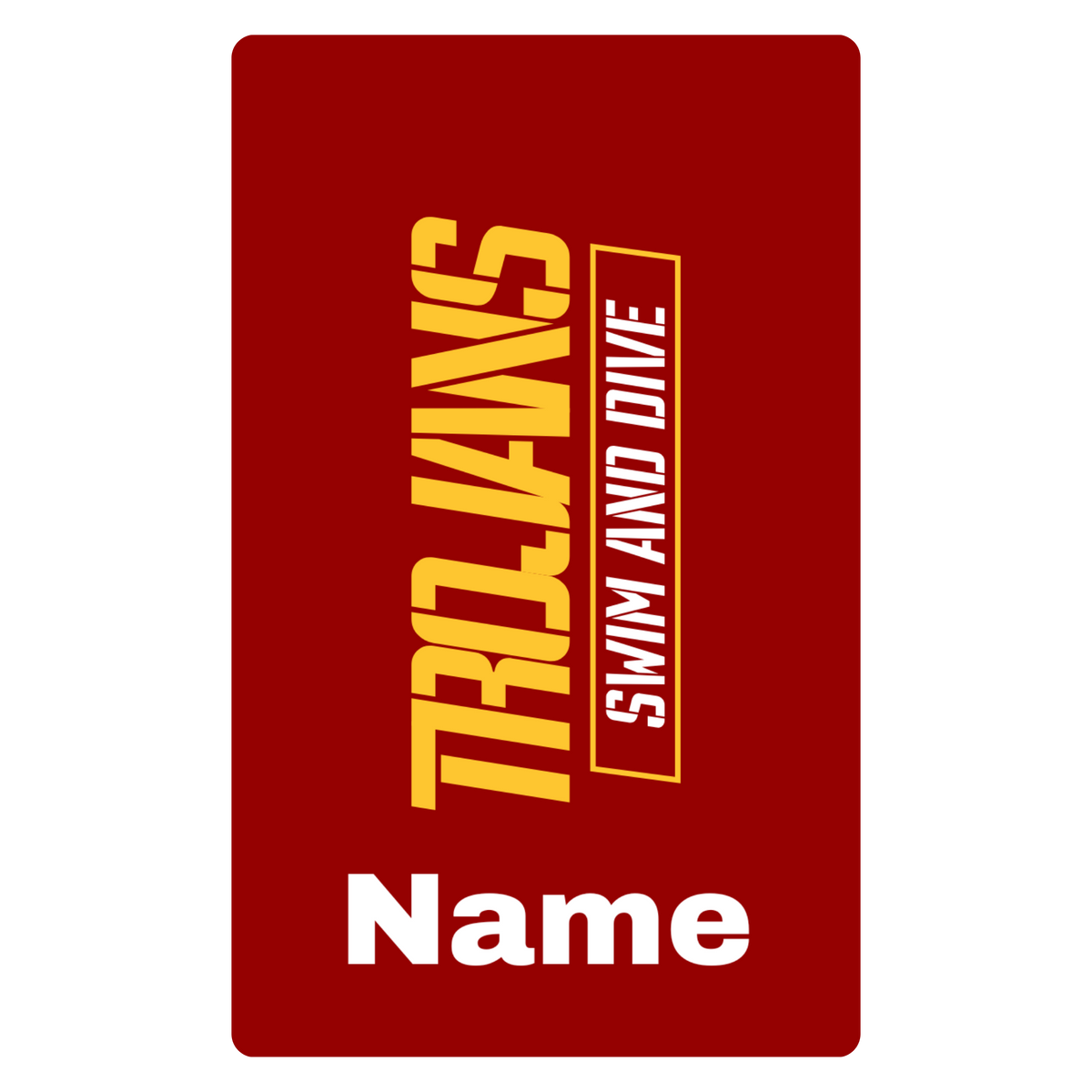 Aluminum Bag Tag (Customized) Logo 2 - Lassiter