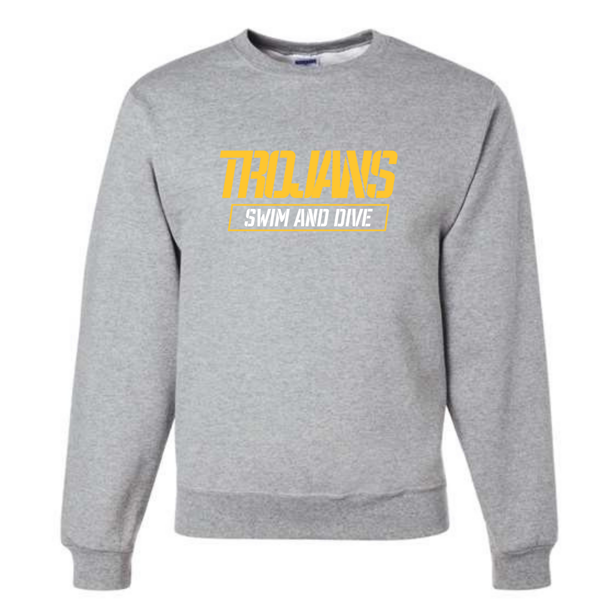 Fleece Crew Neck Sweatshirt Chest Logo (Customized) Logo 2 - Lassiter