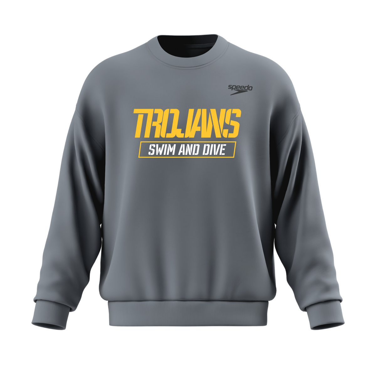 Speedo Unisex Team Crew (Customized) Logo 2 - Lassiter
