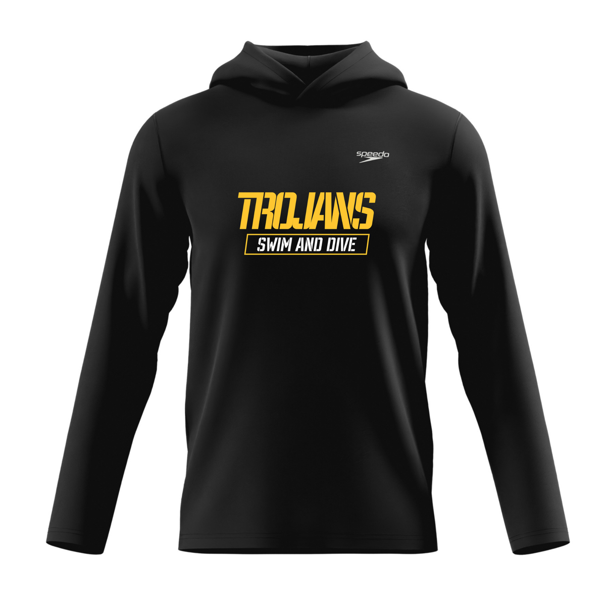 Speedo Unisex Lightweight Jersey Hoodie (Customized) Logo 2 - Lassiter
