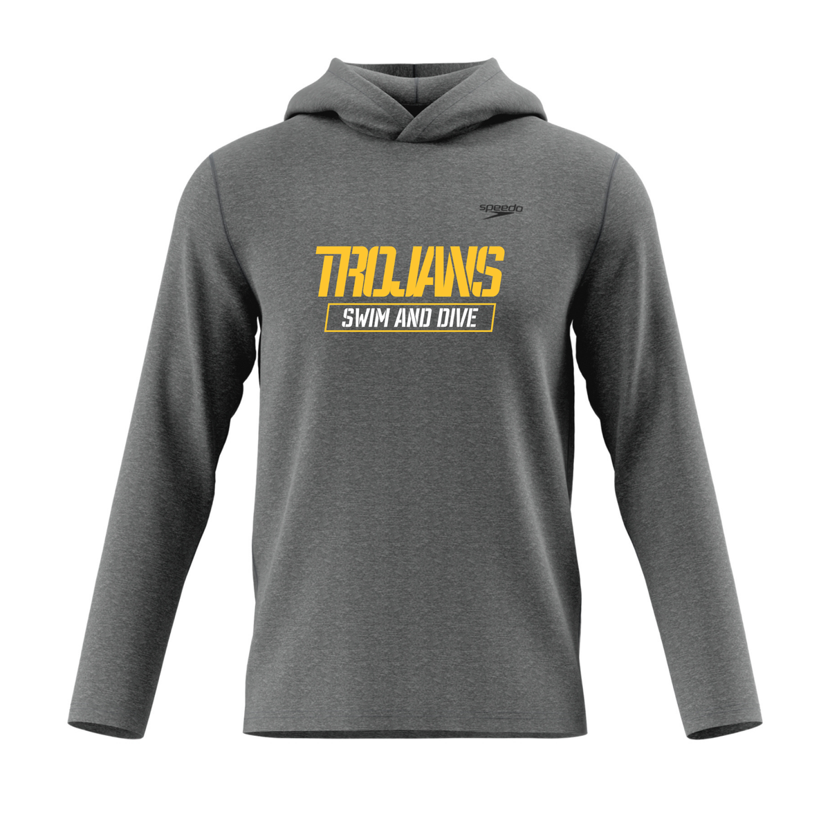 Speedo Unisex Lightweight Jersey Hoodie (Customized) Logo 2 - Lassiter