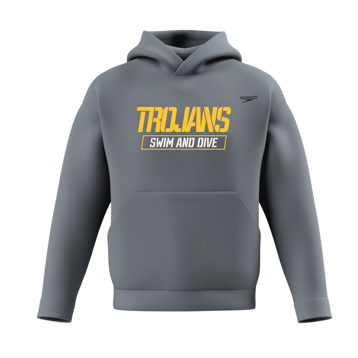 Speedo Unisex Team Fleece Hoodie (Customized) Logo 2 - Lassiter