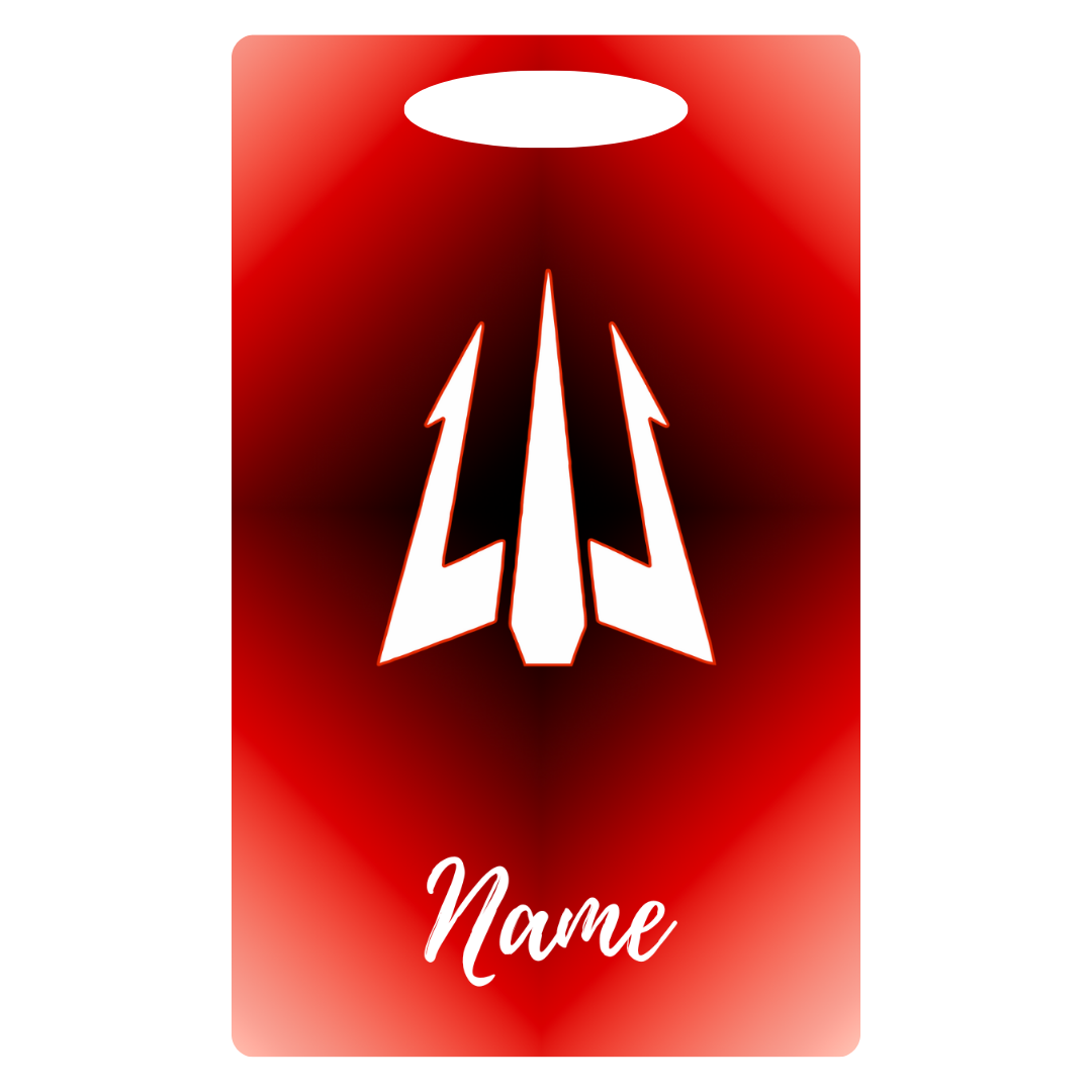 Aluminum Bag Tag (Customized) - Loganville HS