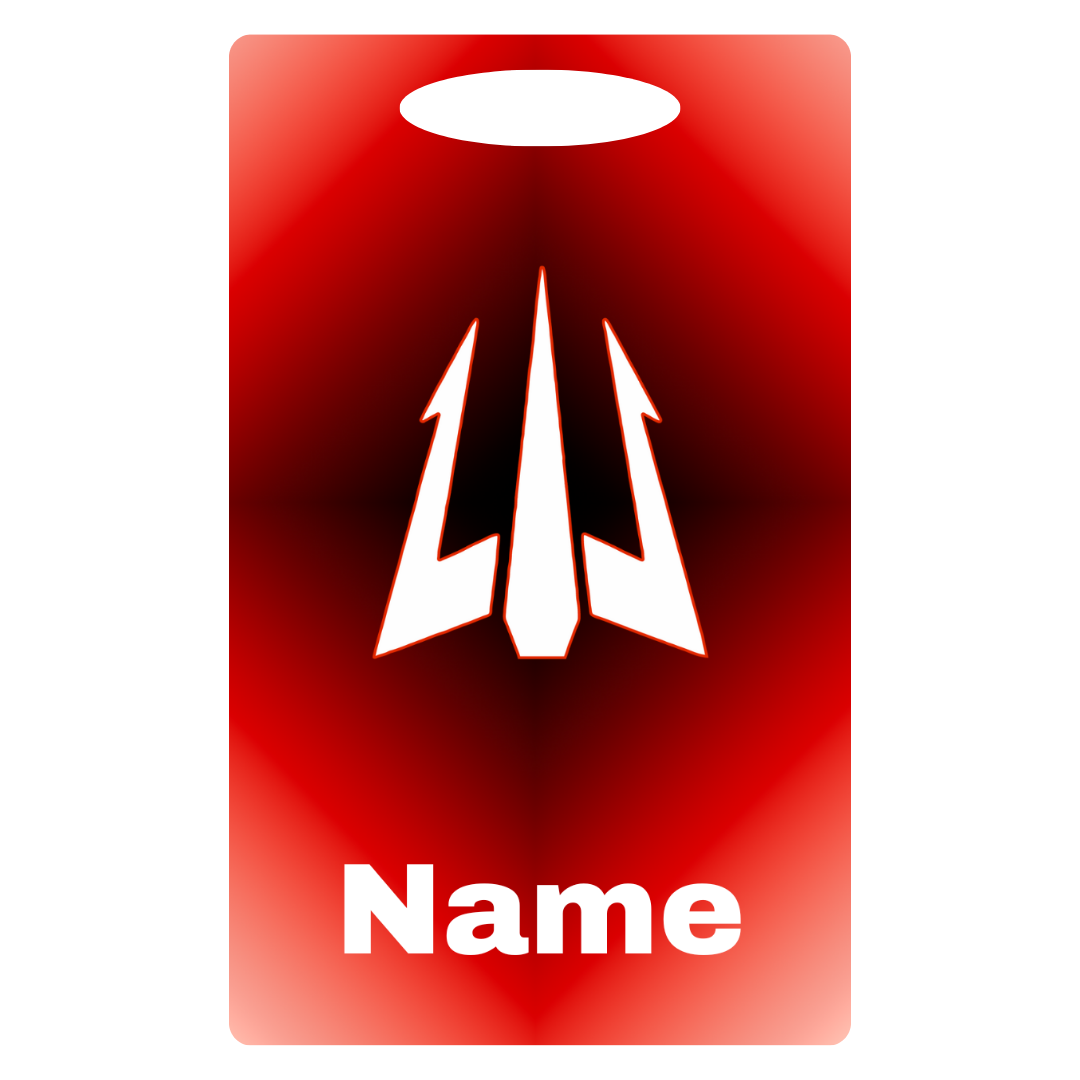 Aluminum Bag Tag (Customized) - Loganville HS