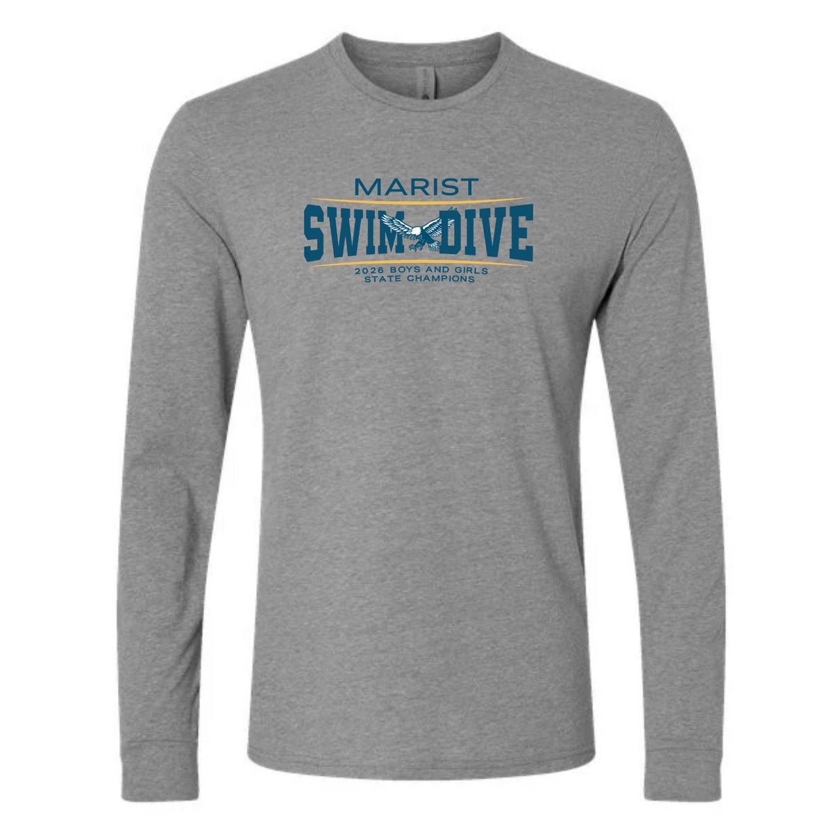 Long Sleeve Tee Shirt (Customized) - Marist