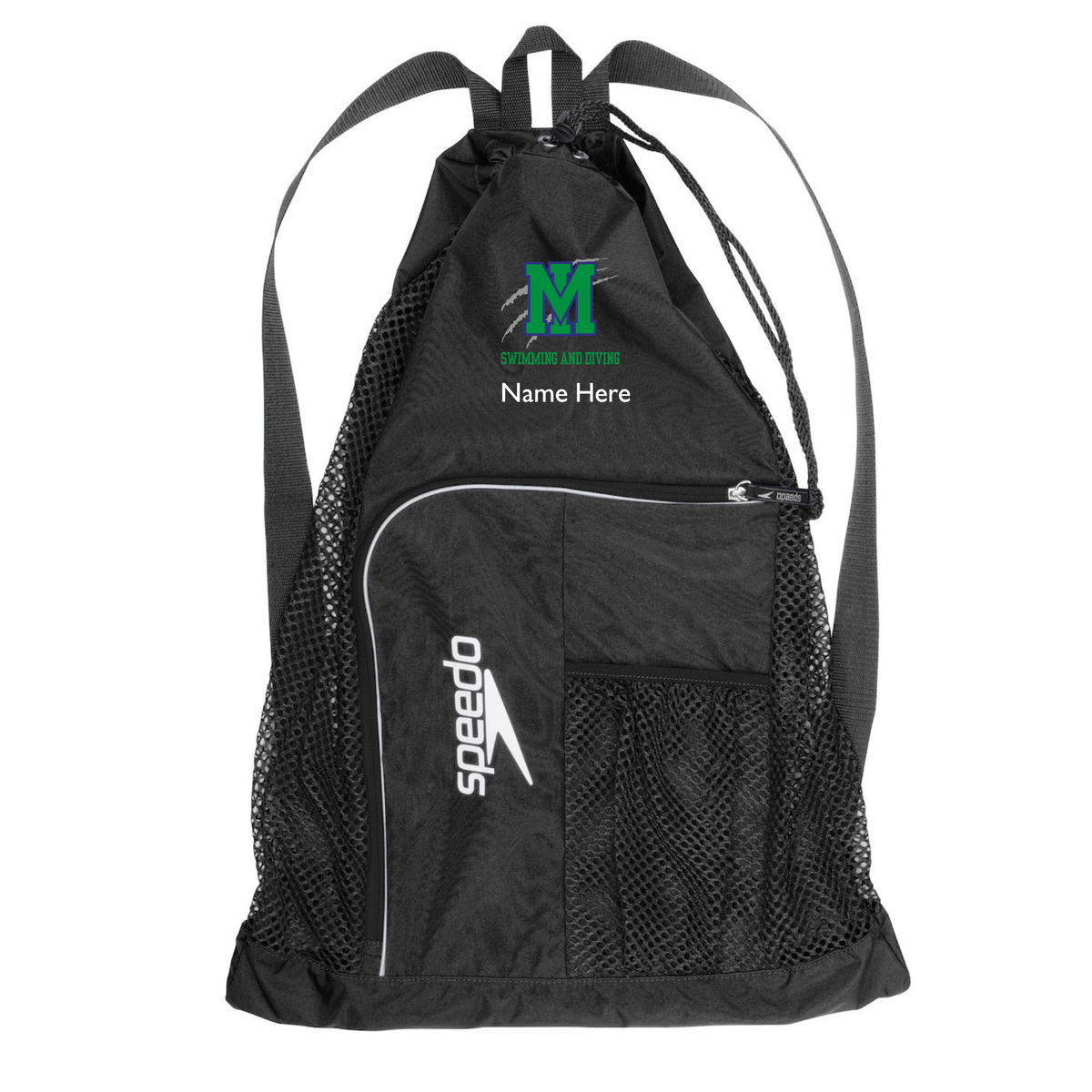 Speedo Deluxe Ventilator Backpack (Embroidered) - Mountain Island Charter High School