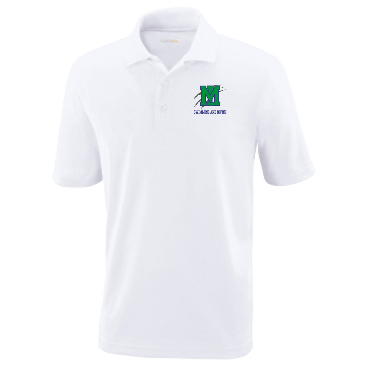 Performance Polo (Heat Press) - Mountain Island Charter High School