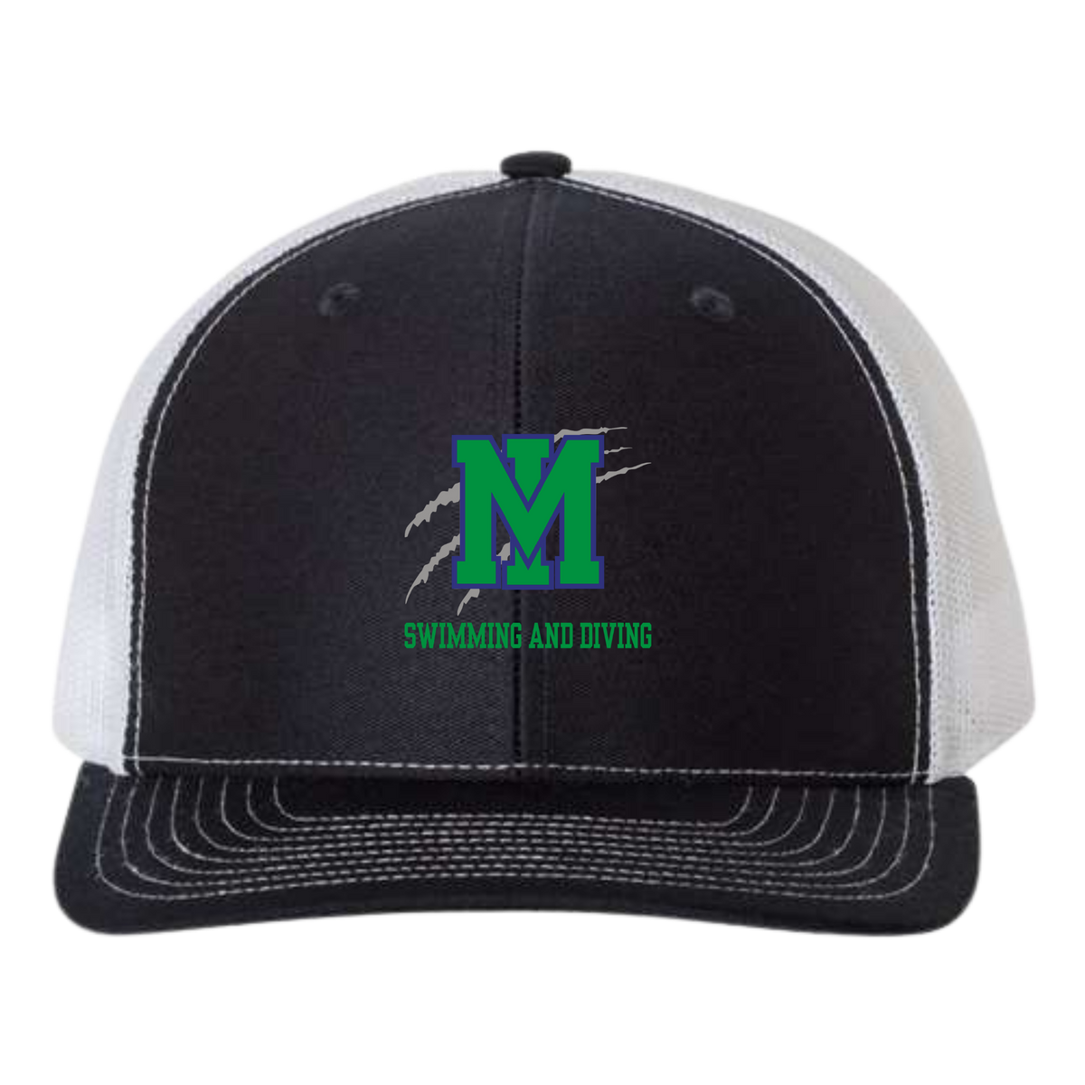 Richardson 112 Snap Back Hat (Customized) - Mountain Island Charter High School