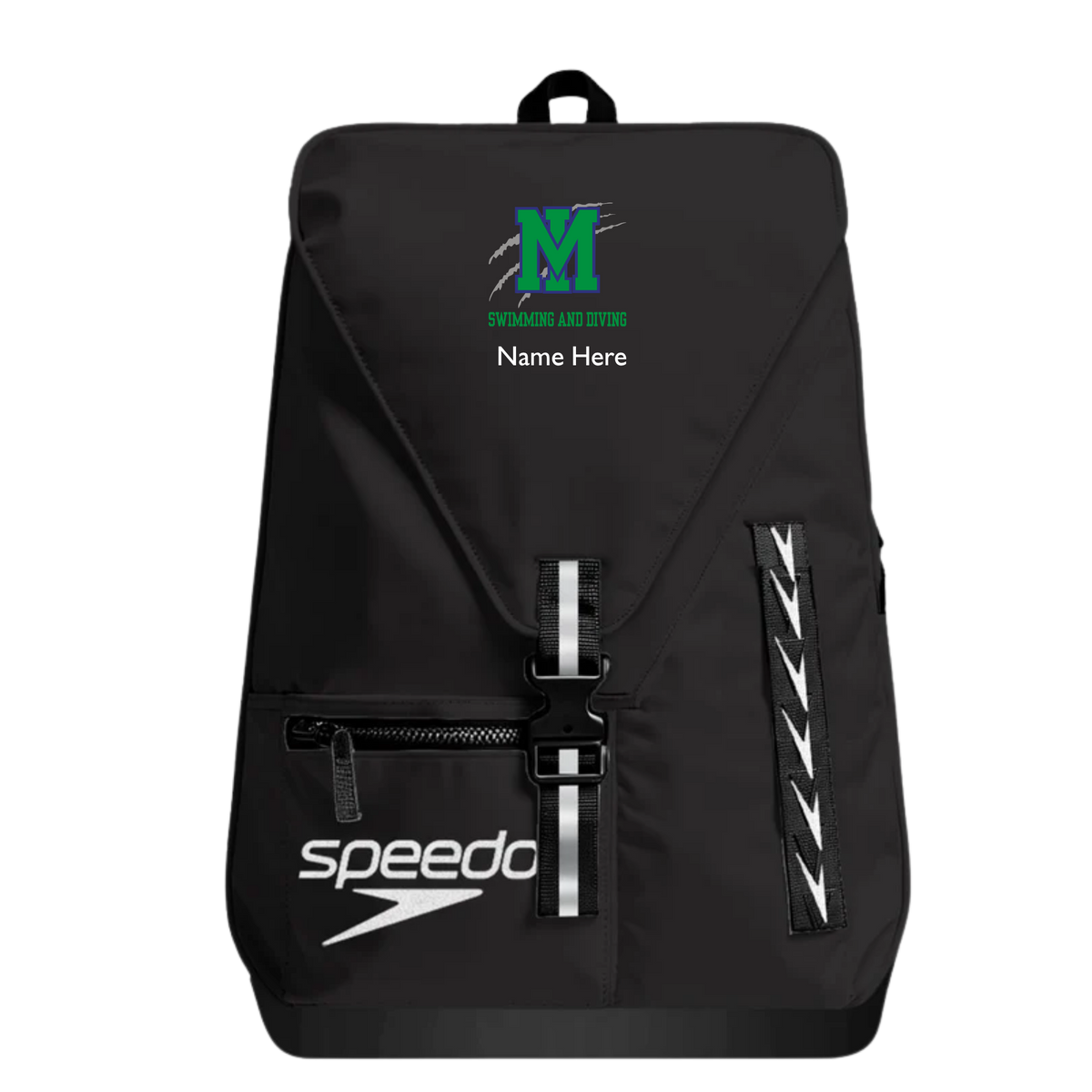Speedo Solid 35L Team Bag (Embroidered) - Mountain Island Charter High School