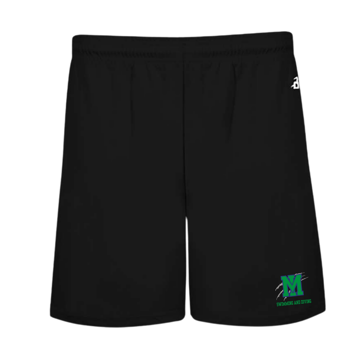 Unisex B-Core 5" Pocketed Shorts (Customized) - Mountain Island Charter High School