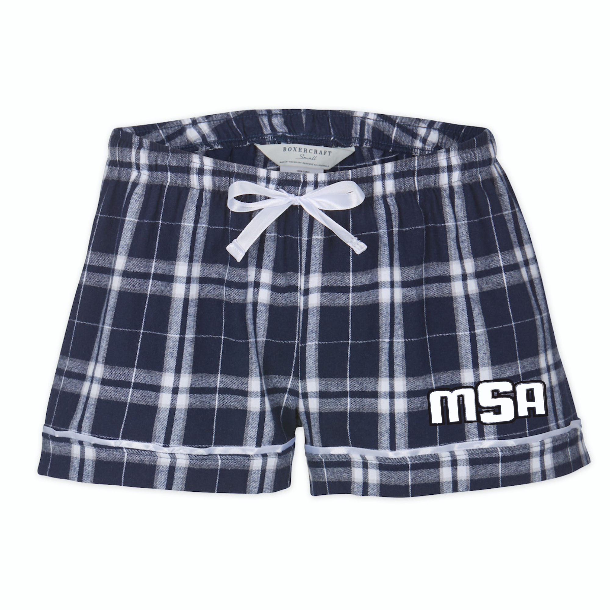 Boxercraft Women's Flannel Short (Heat Press) - MSA