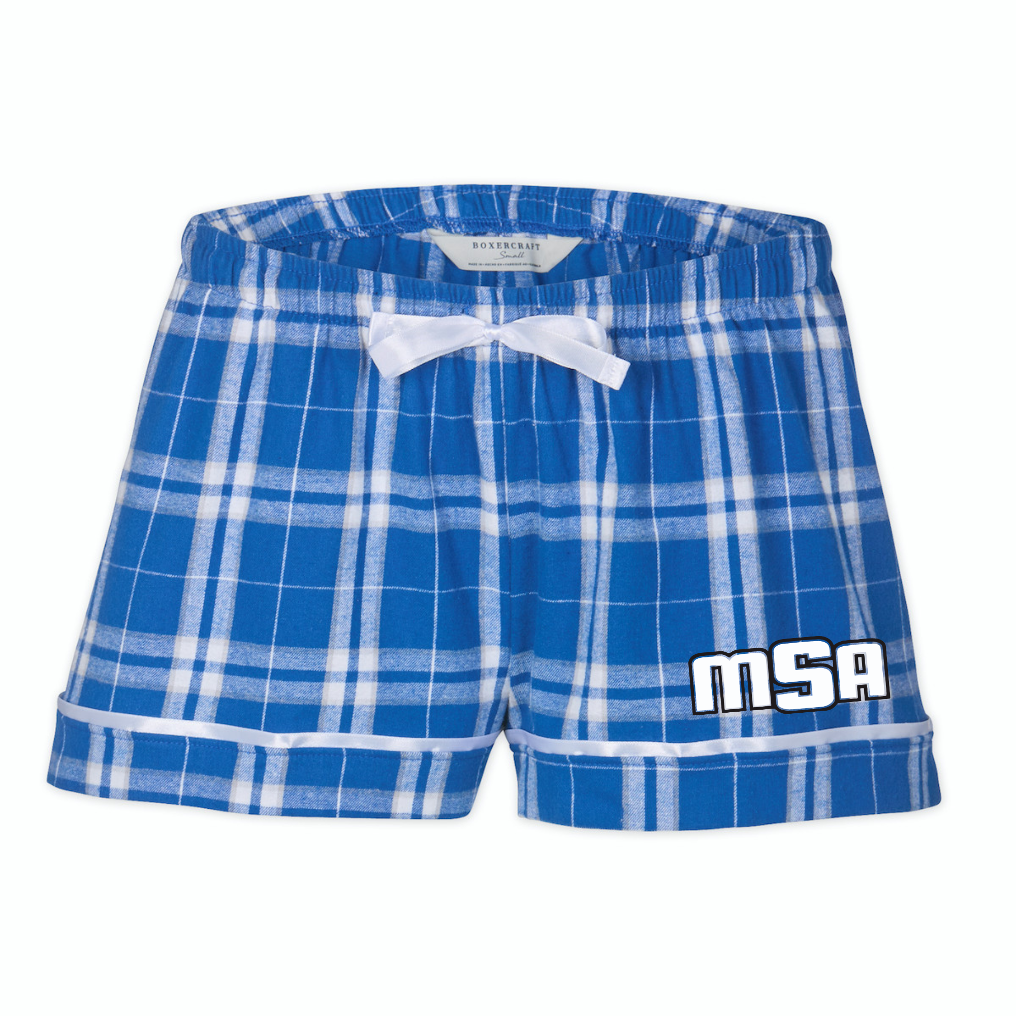 Boxercraft Women's Flannel Short (Heat Press) - MSA