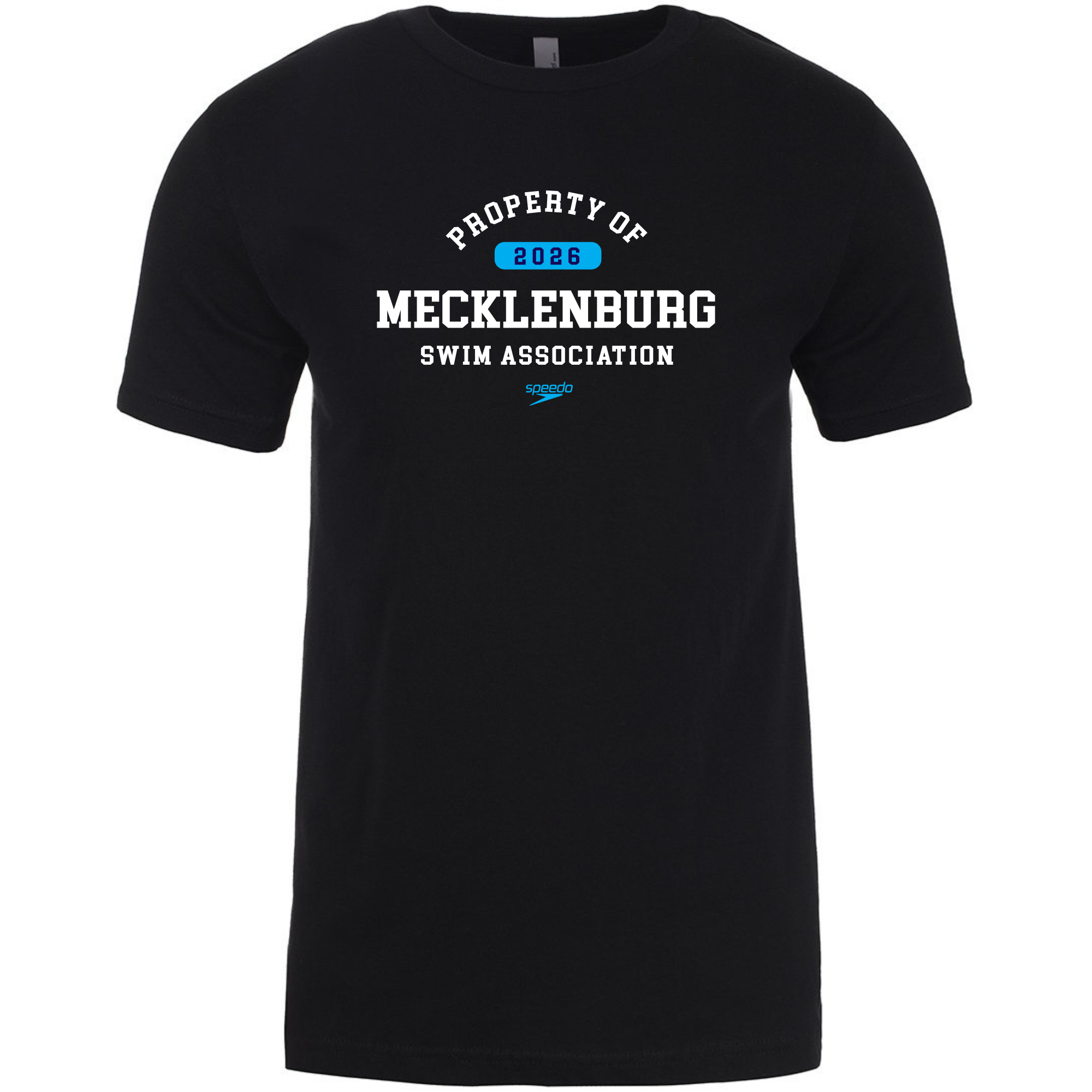 Short Sleeve T-Shirt - Property of Mecklenburg Logo (Customized) - MSA