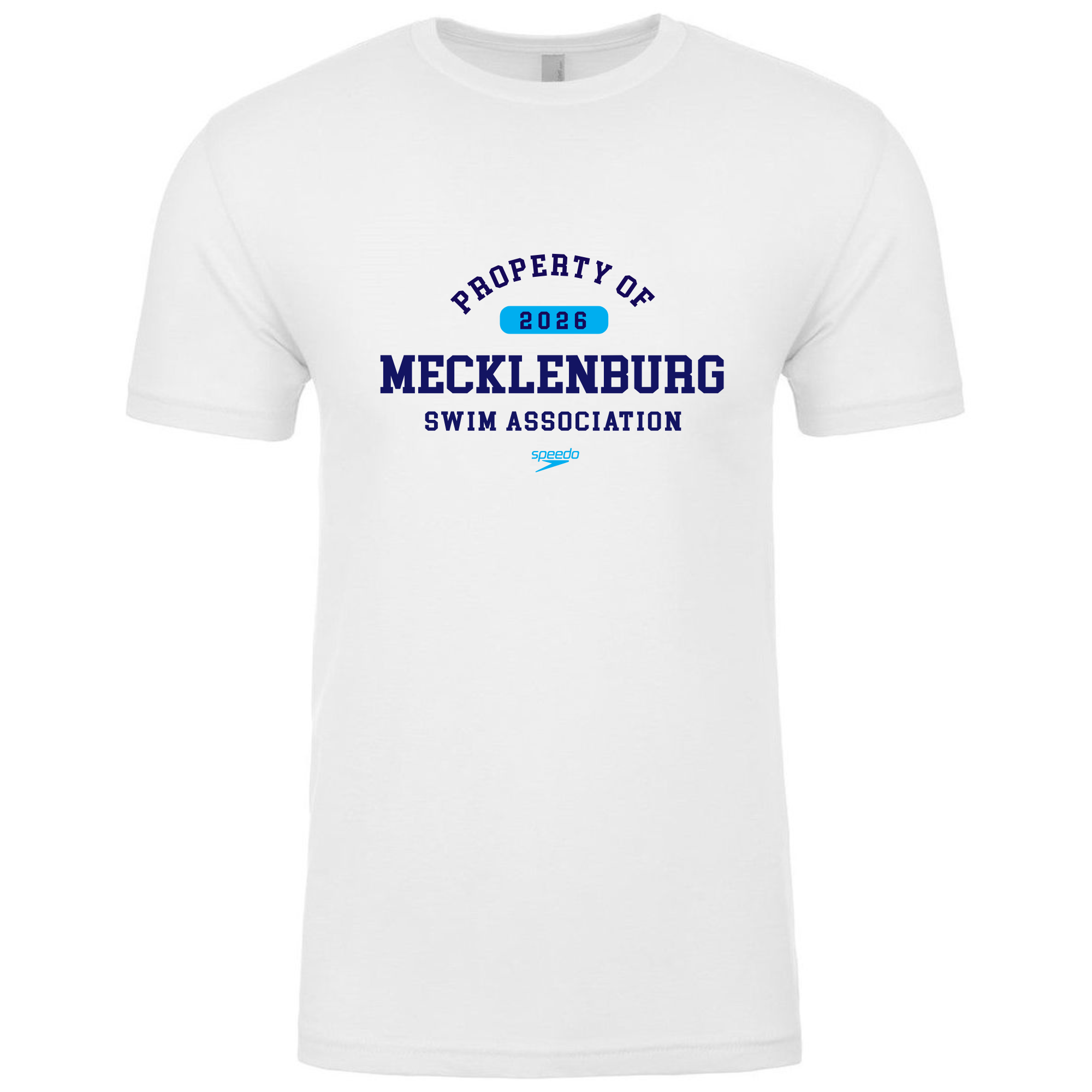 Short Sleeve T-Shirt - Property of Mecklenburg Logo (Customized) - MSA