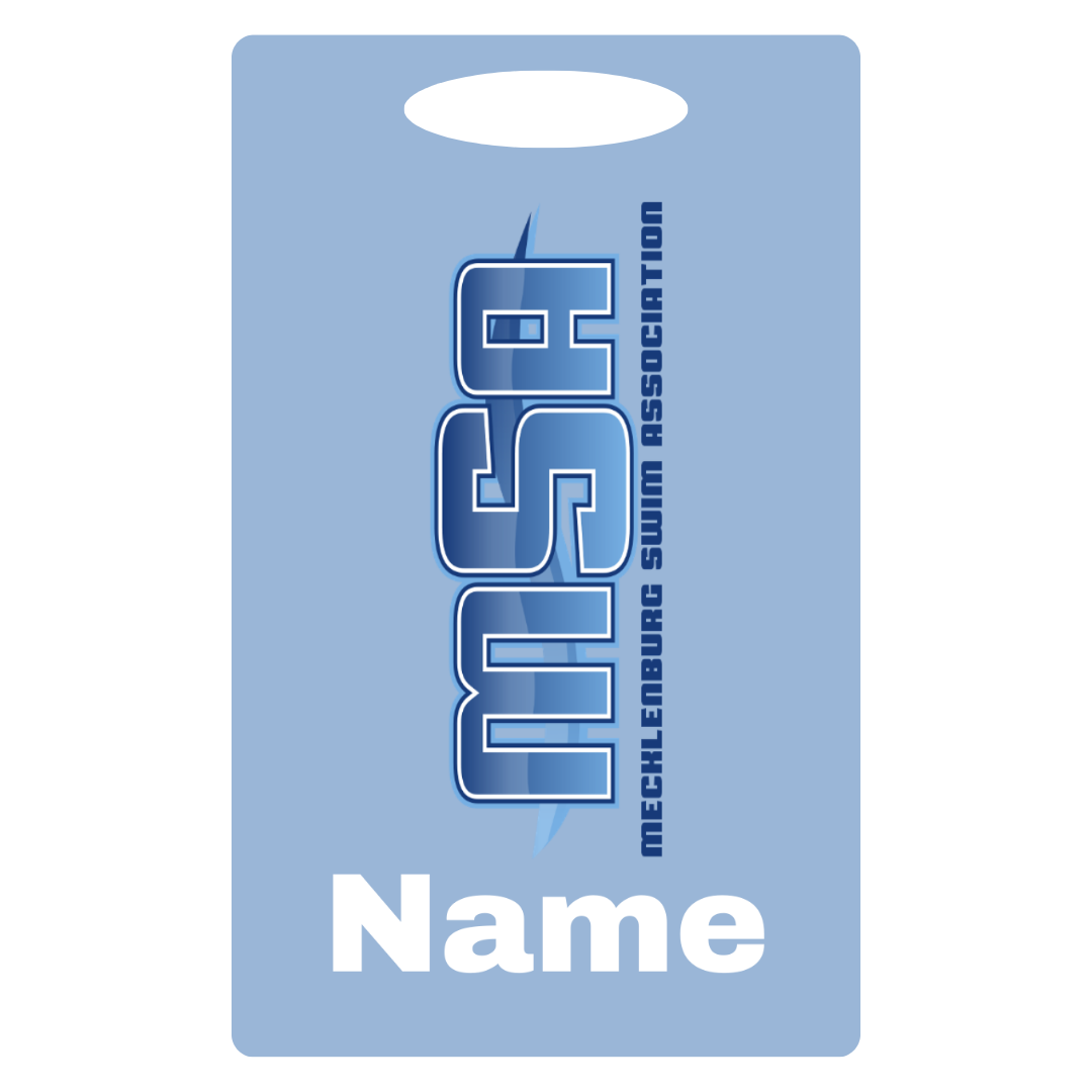 Aluminum Bag Tag (Customized) - MSA