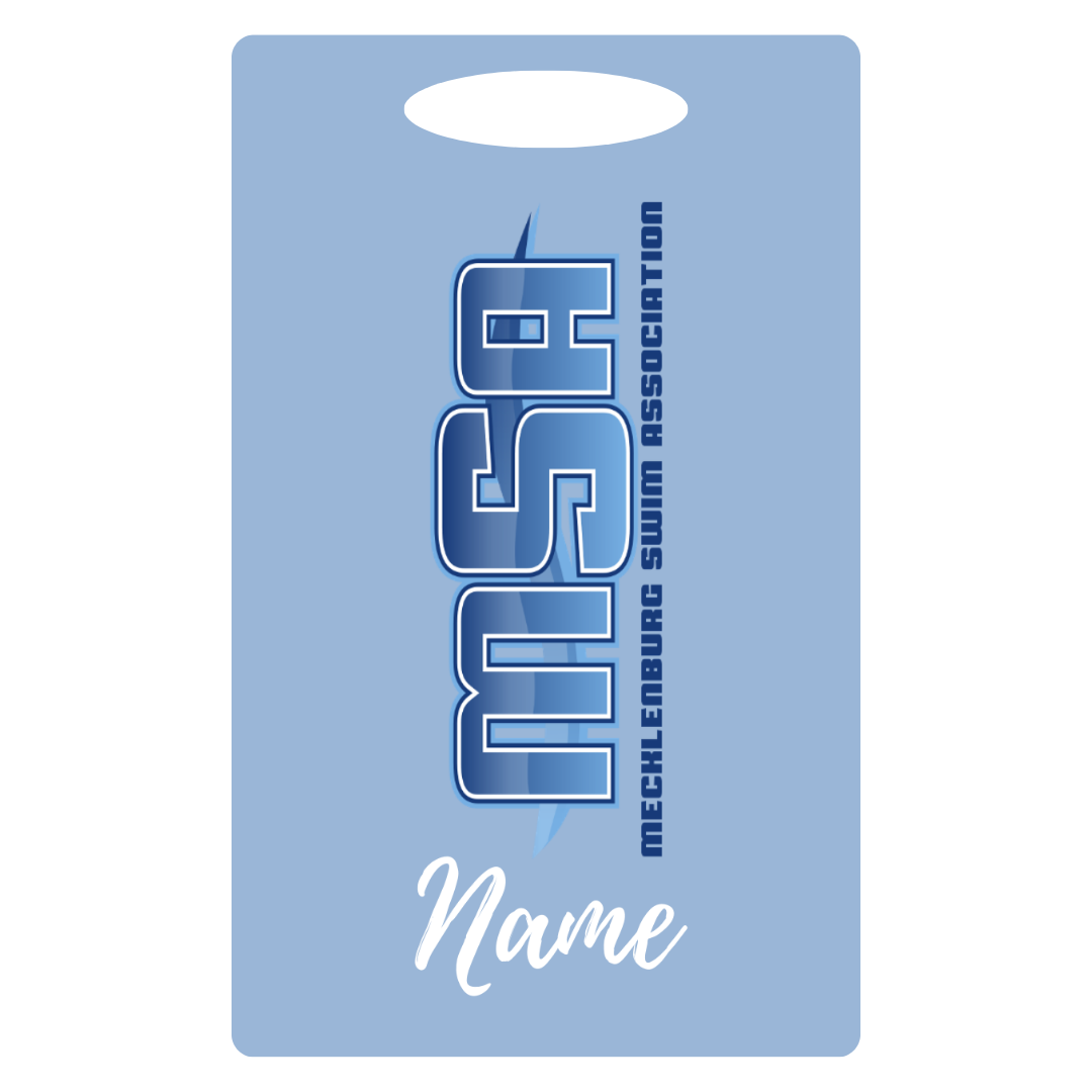 Aluminum Bag Tag (Customized) - MSA