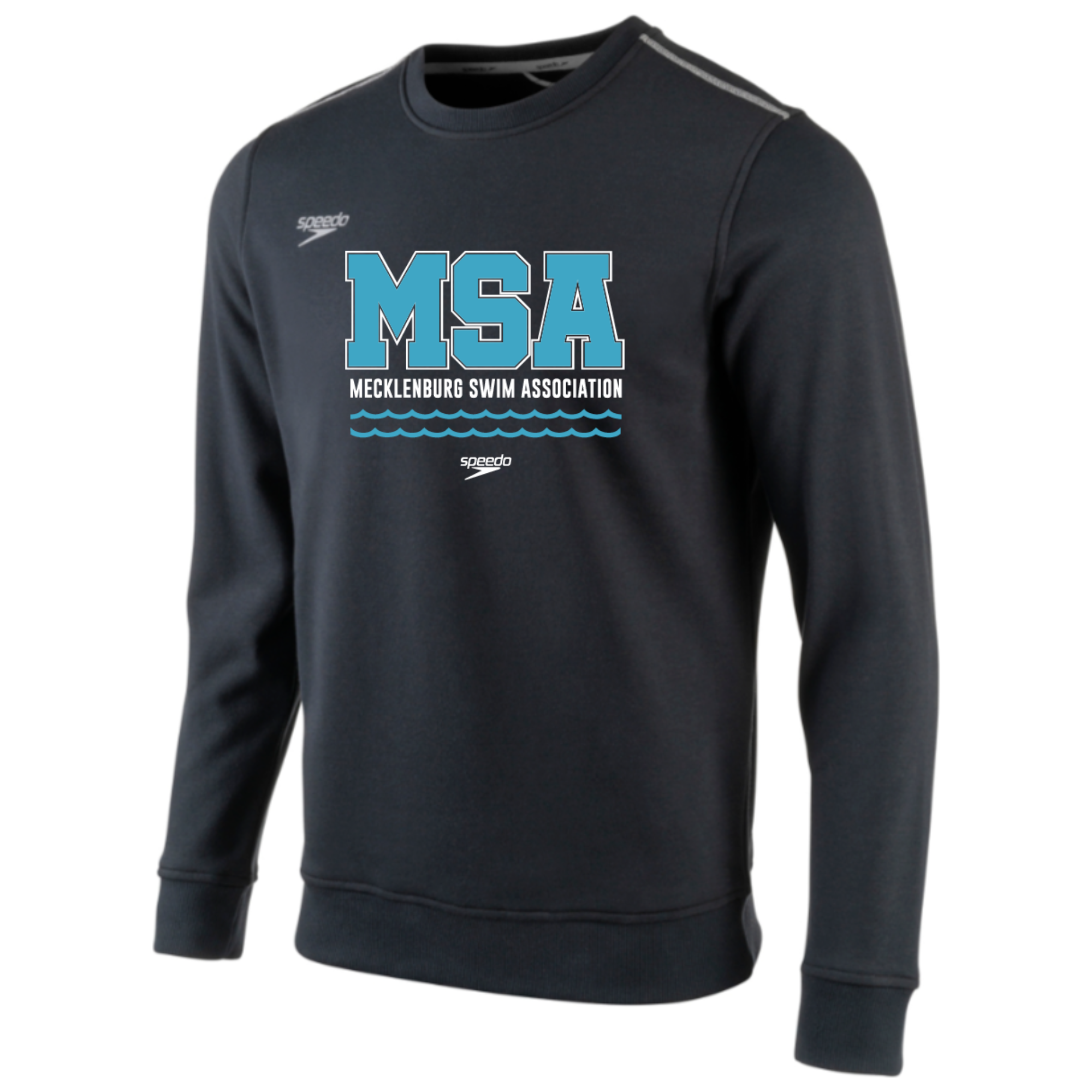 Speedo Fleece Crew Neck Sweatshirt Wave Logo (Customized) - MSA