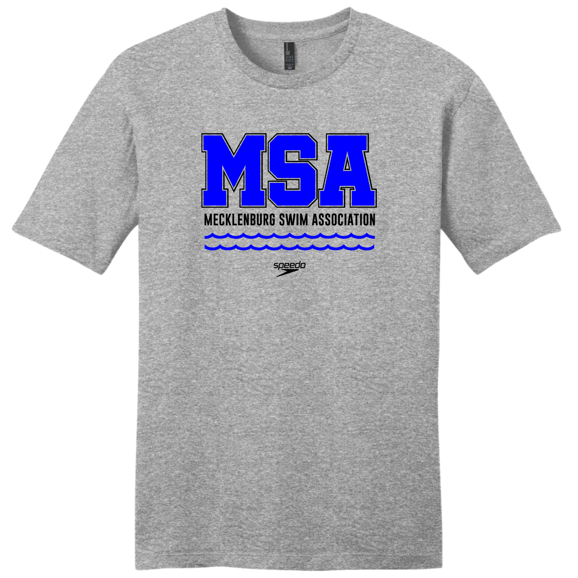 Short Sleeve T-Shirt Wave Logo (Customized)  - MSA
