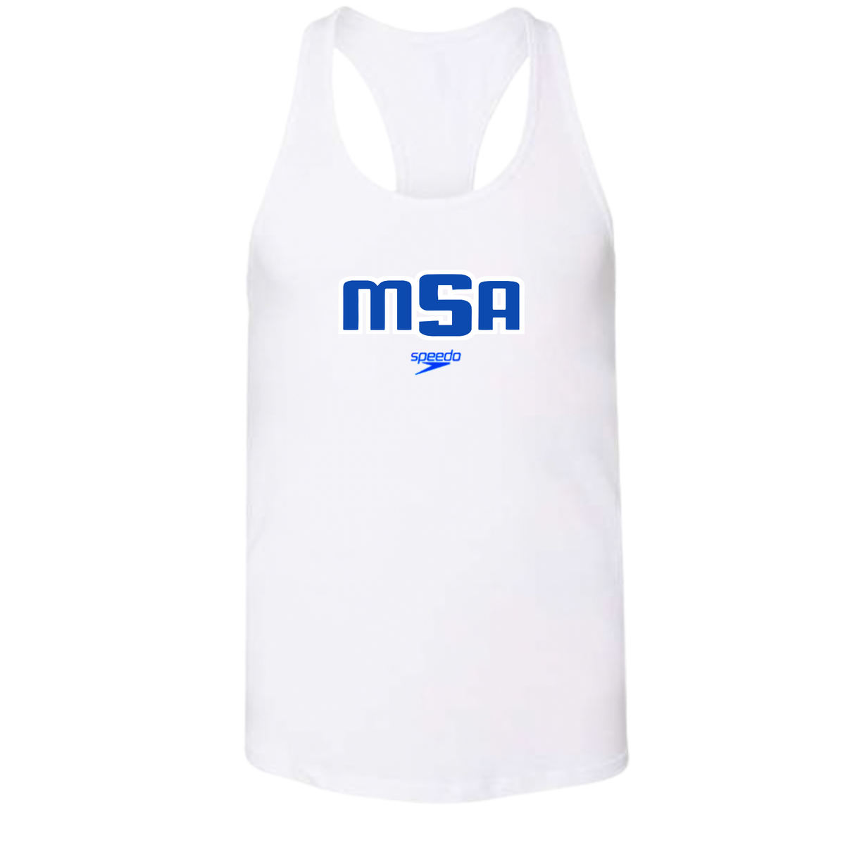 Ladies'  Racerback Tank MSA Logo (Customized) - MSA