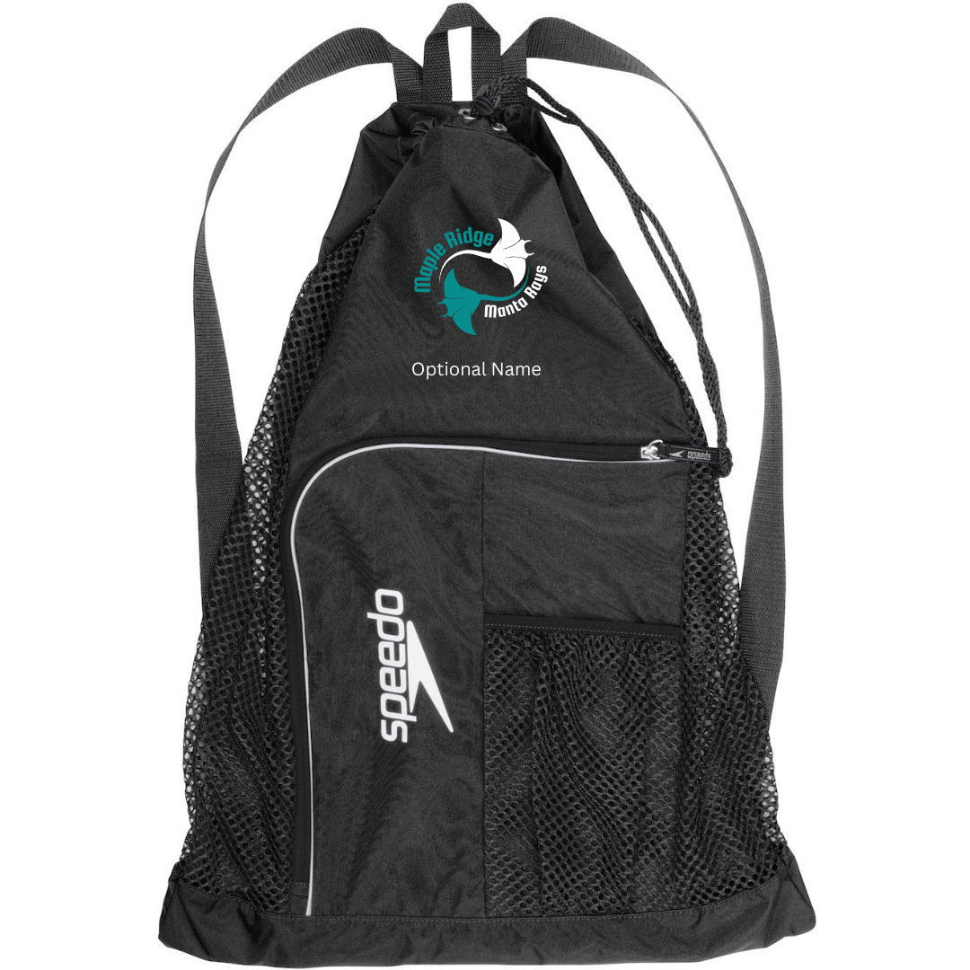 Speedo Deluxe Ventilator Backpack (Customized) - Maple Ridge Mana Rays