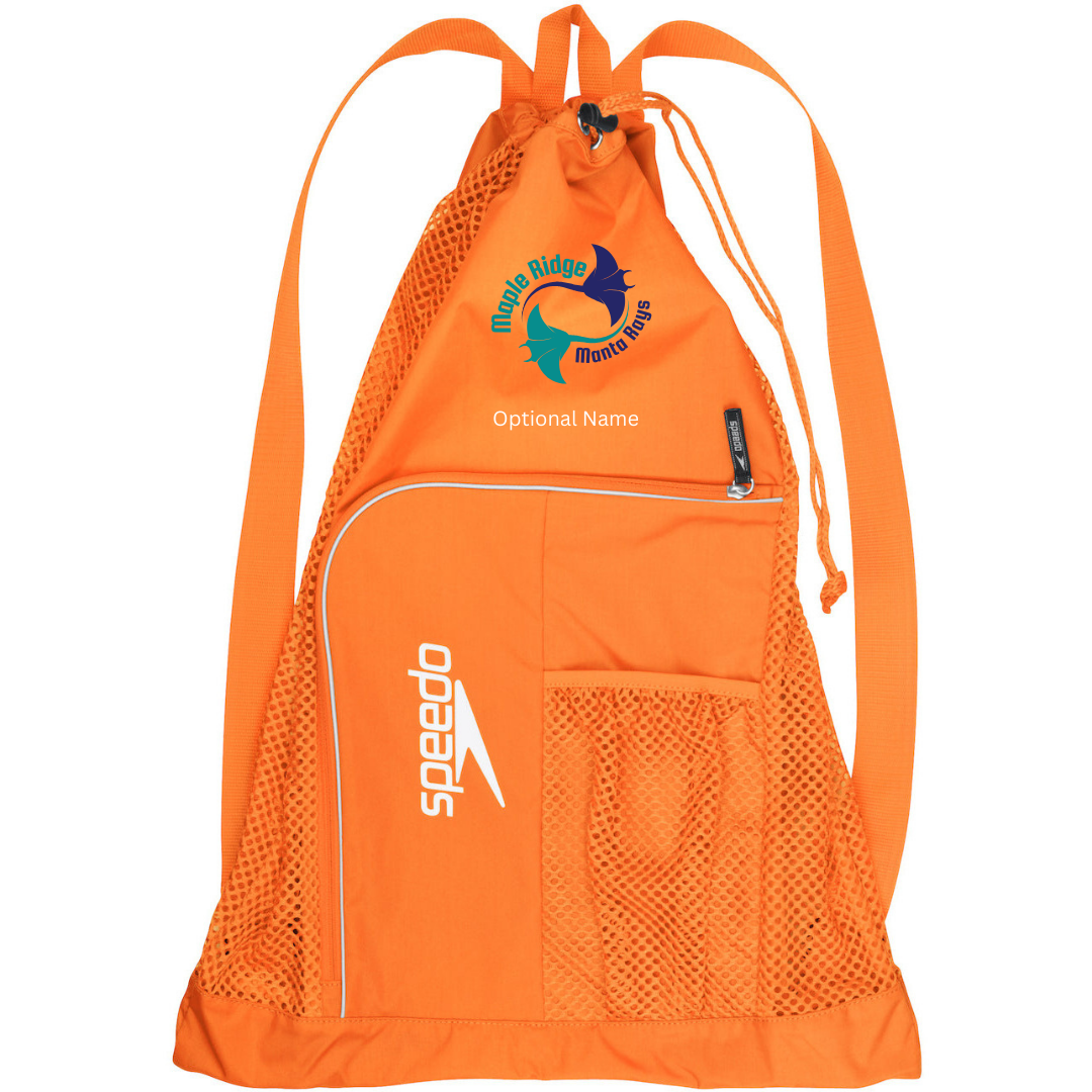 Speedo Deluxe Ventilator Backpack (Customized) - Maple Ridge Mana Rays