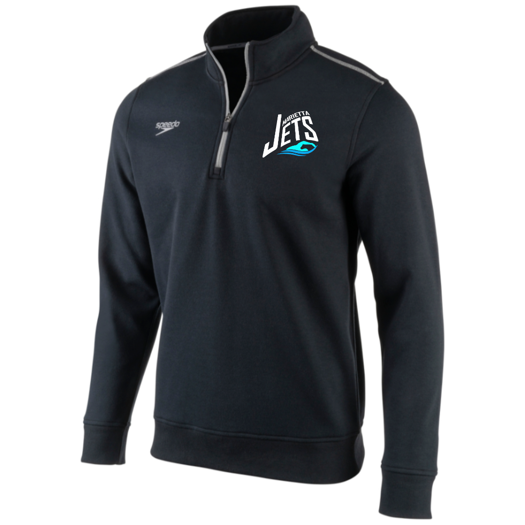 Speedo 1/4 Zip Fleece Sweatshirt (Customized) - Marietta Jets