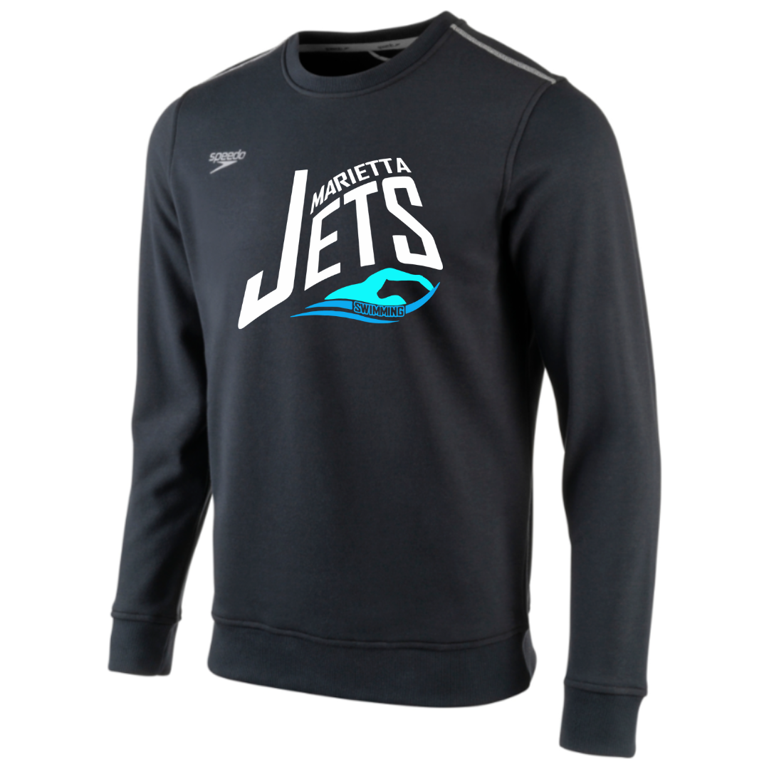 Speedo Fleece Crew Neck Sweatshirt (Customized) - Marietta Jets