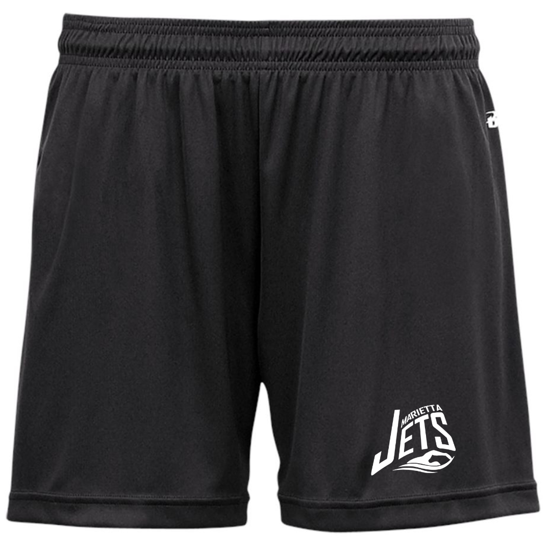 Unisex B-Core 5" Pocketed Shorts (Customized) - Marietta Jets
