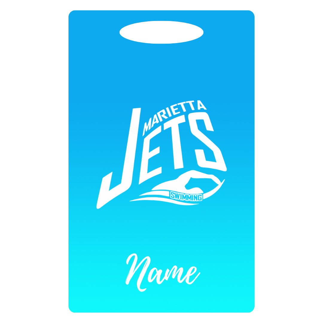 Aluminum Bag Tag (Customized) - Marietta Jets